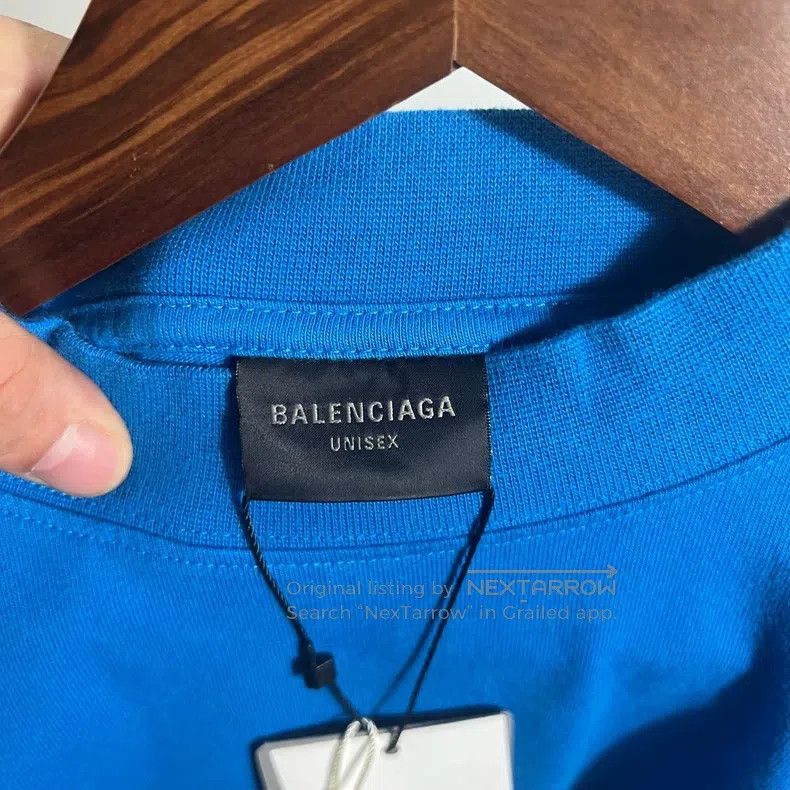 Balenciaga Balenciaga Blocked Short Sleeve Size US S / EU 44-46 / 1 - 3 Thumbnail