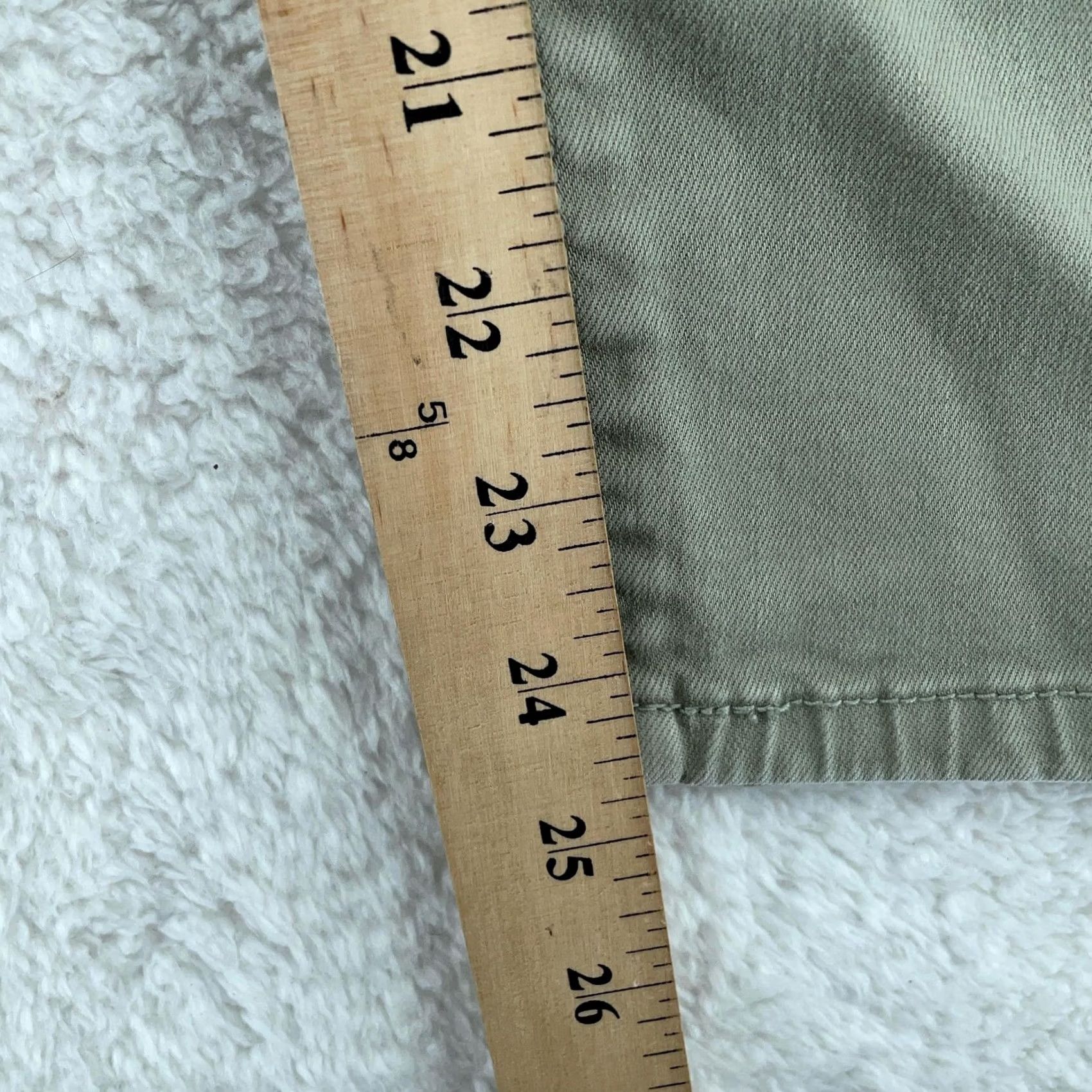 Buffalo David Bitton Buffalo David Bitton Jeans High Rise Stretch Ankle Skinny Size 8 29x25 Green Women Regular Denim Cotton Blend Spandex Pockets Zip Vintage: No 90s? Size 30" / US 8 / IT 44 - 6 Thumbnail