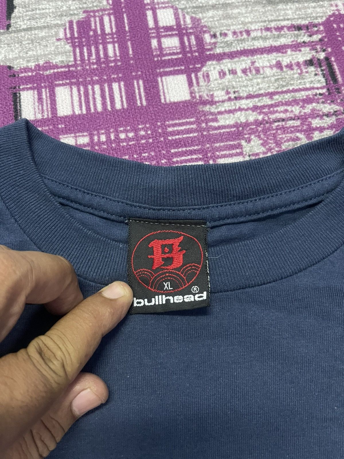 Bullhead Denim Co. × Japanese Brand × Vintage VINTAGE BULLHEAD DRAGON BACK HIT VERY RARE Size US XL / EU 56 / 4 - 5 Thumbnail