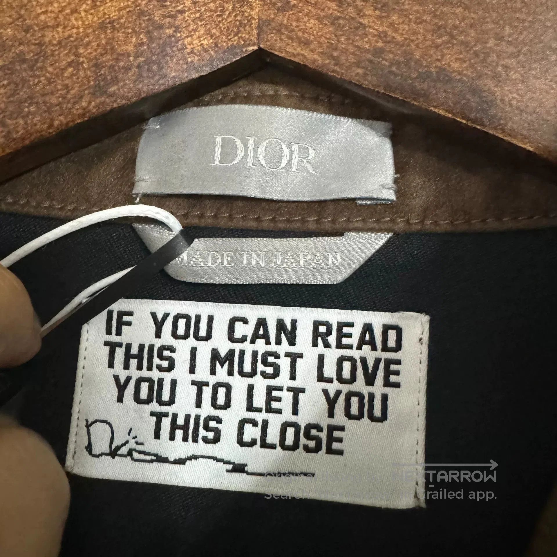 Dior DIOR Travis Scott Brown Long-Sleeve Shirt. Size US M / EU 48-50 / 2 - 3 Thumbnail