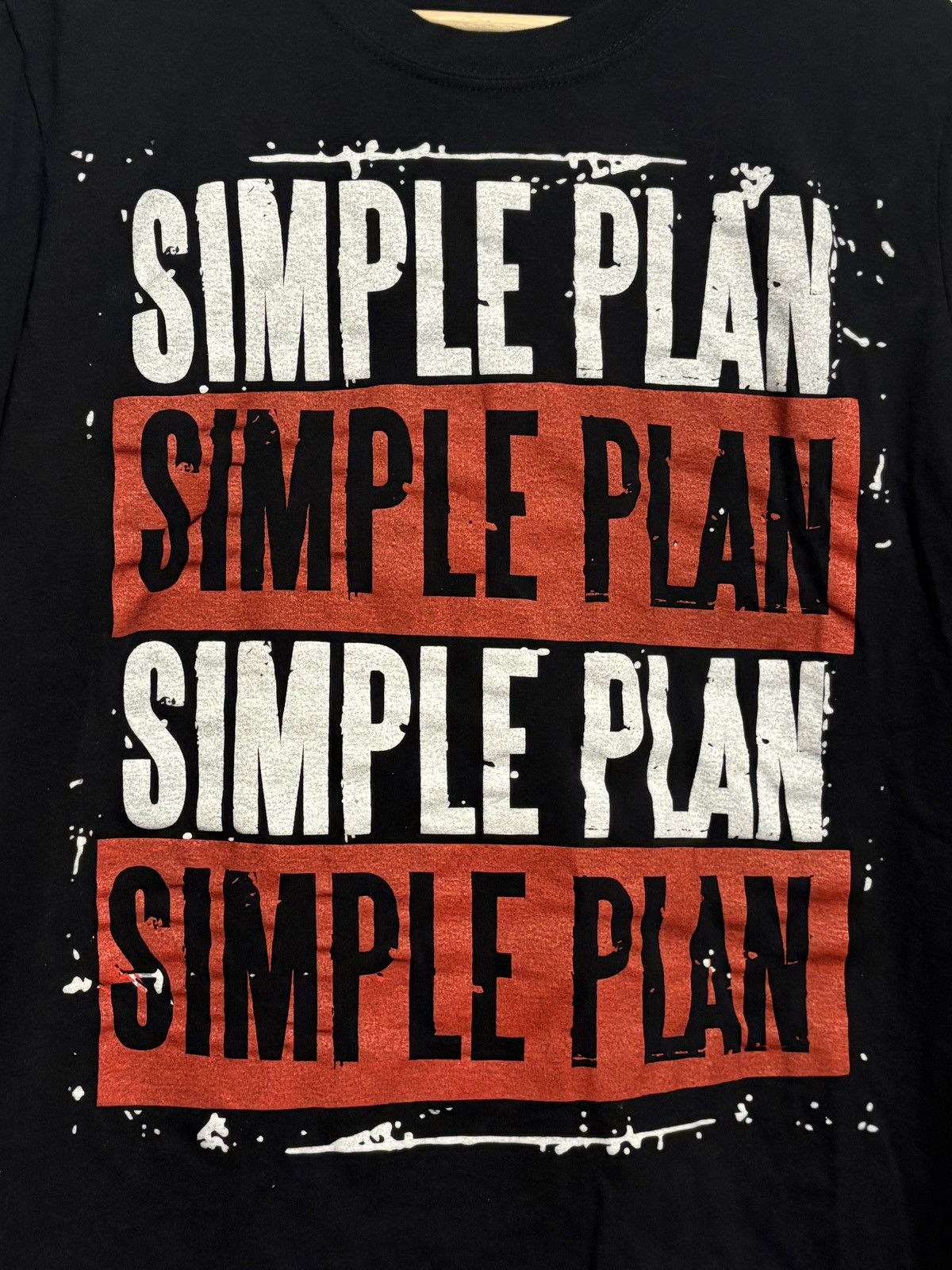 Band Tees Vintage Y2K Simple Plan North American Tour SS Band T-Shirt Size US L / EU 52-54 / 3 - 2 Thumbnail