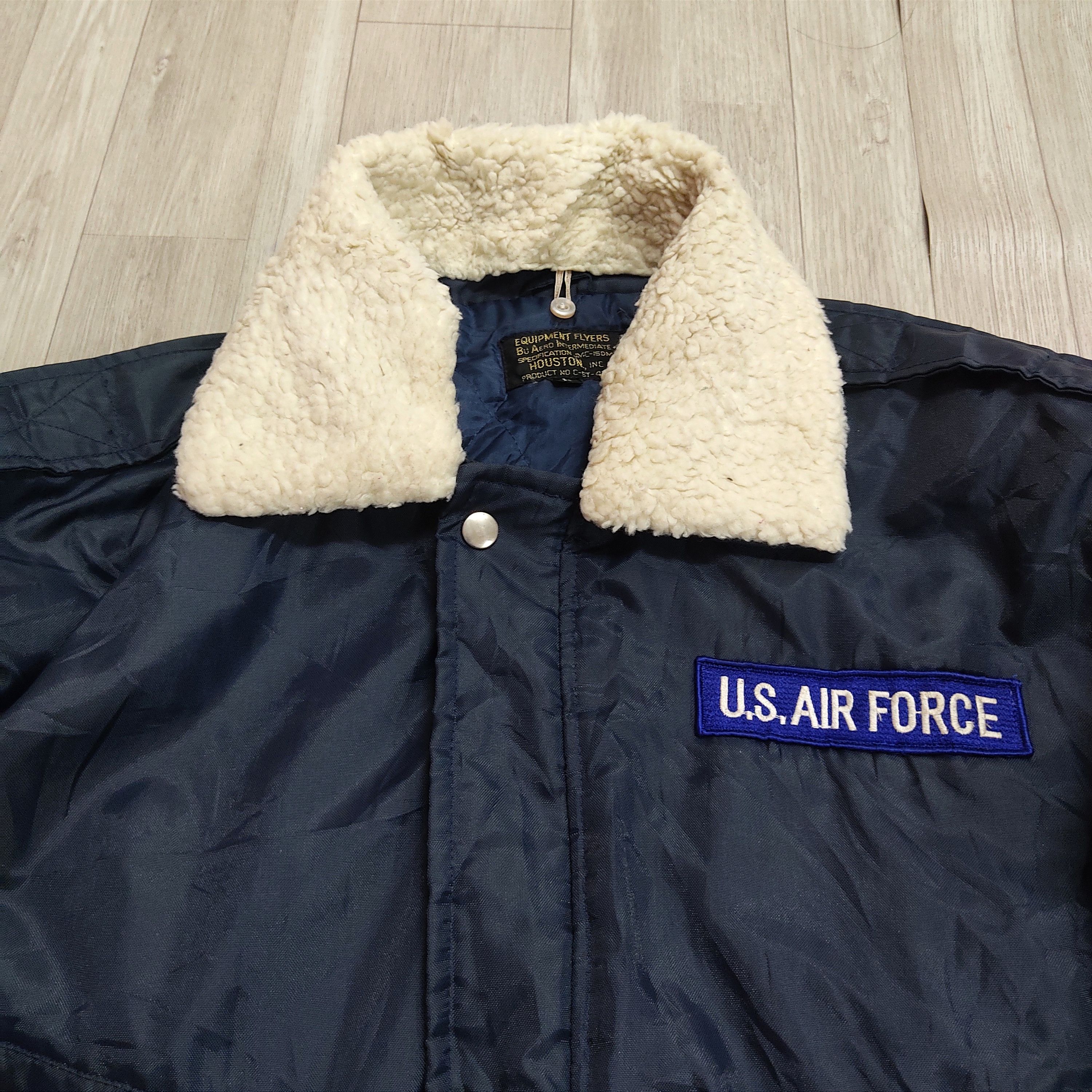 Vintage Vintage Houston Inc Bomber Blouson Flight Jacket Size US L / EU 52-54 / 3 - 5 Thumbnail
