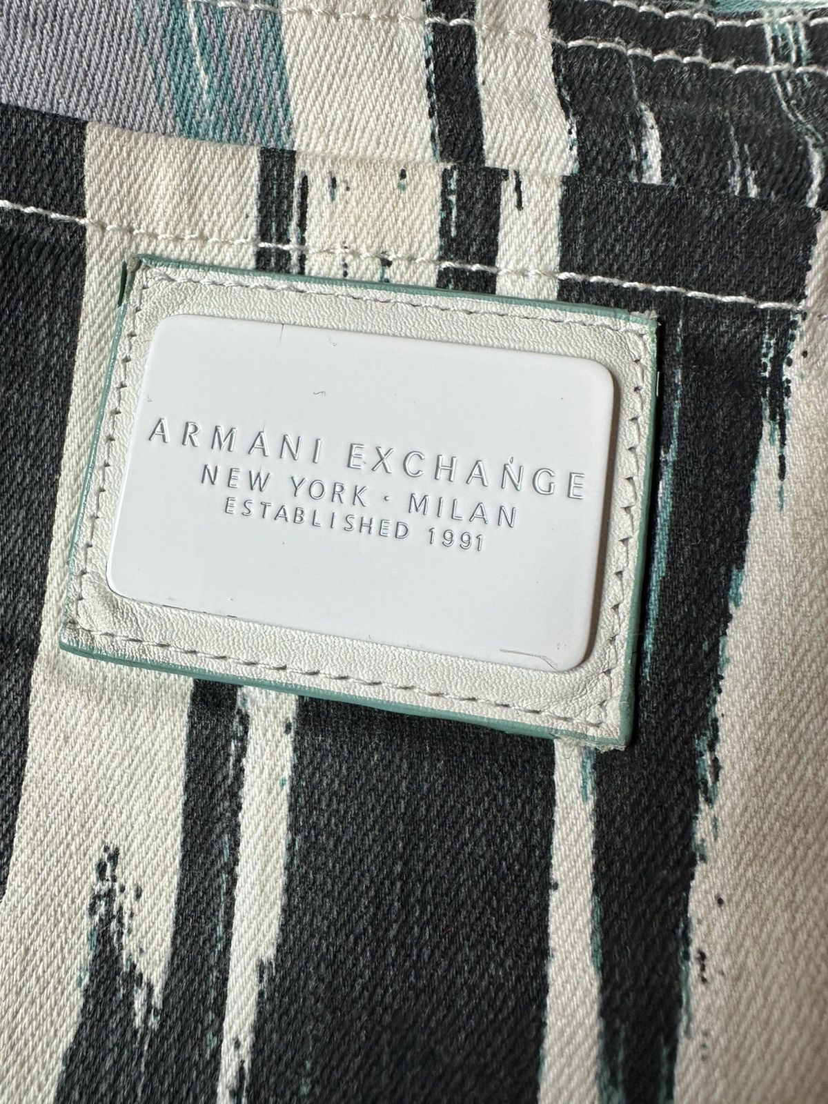 Armani Exchange Rare Armani Exchange Jeans Straight Skinny Size 27" / US 4 / IT 40 - 3 Thumbnail