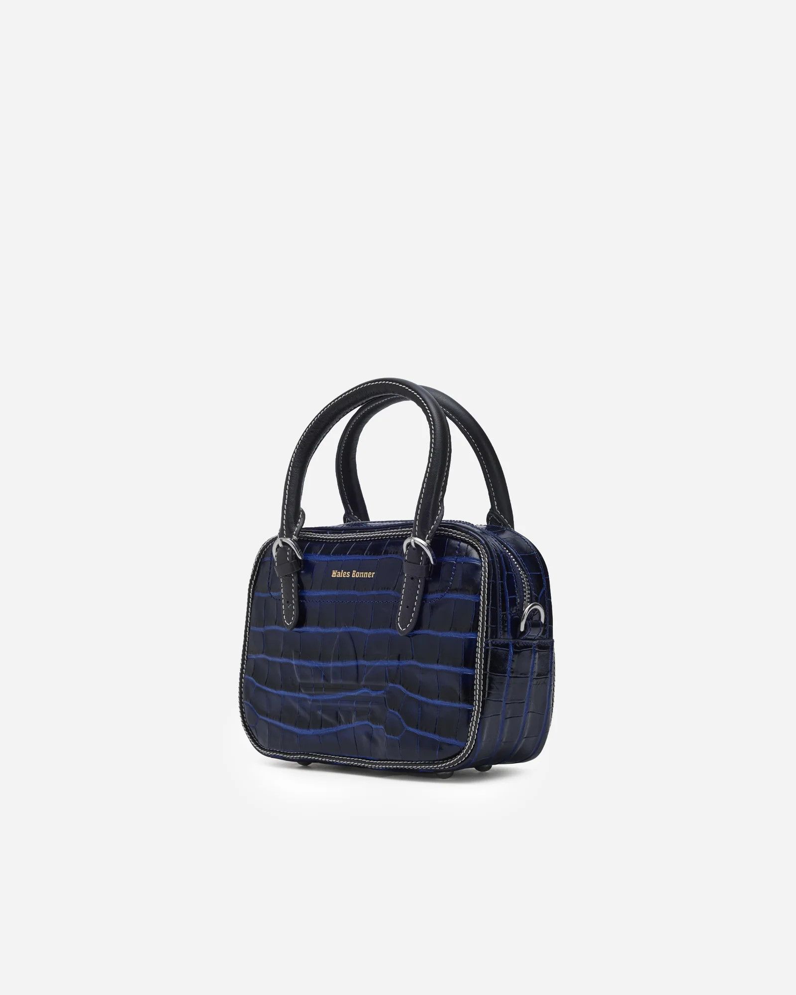 Adidas × Wales Bonner o1mle0725 Size: OS / Unisex Croc Small Bag in Navy Blue Size ONE SIZE - 2 Thumbnail