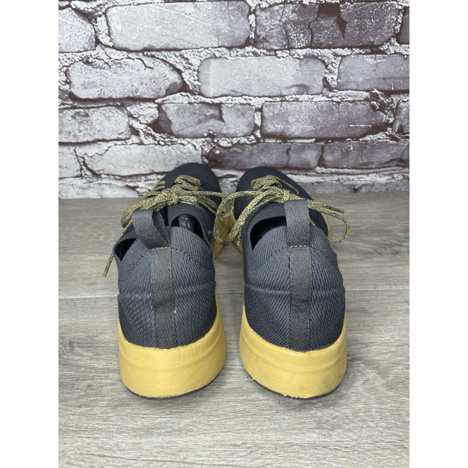 Rei REI Beyonder Yellow Gray Knit Fabric Outdoor Running Sneaker Size US 13 / EU 46 - 4 Thumbnail