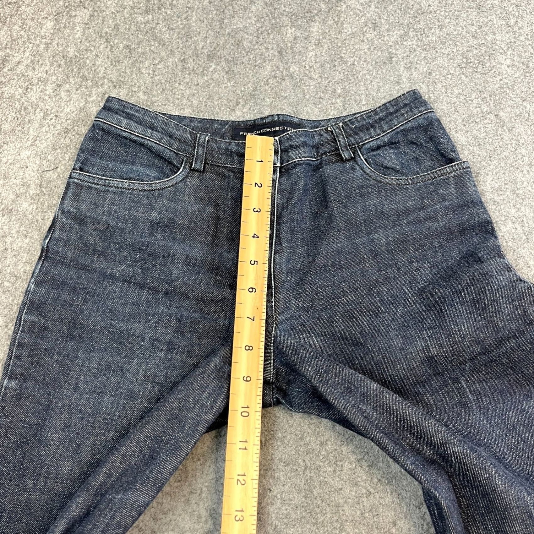 French Connection VINTAGE French Connection Jeans Bootcut Womens 8 Blue Denim 27 32 UK 8 5-Pocket Design Womens Shirts Jeans Boots? Size 30" / US 8 / IT 44 - 7 Thumbnail