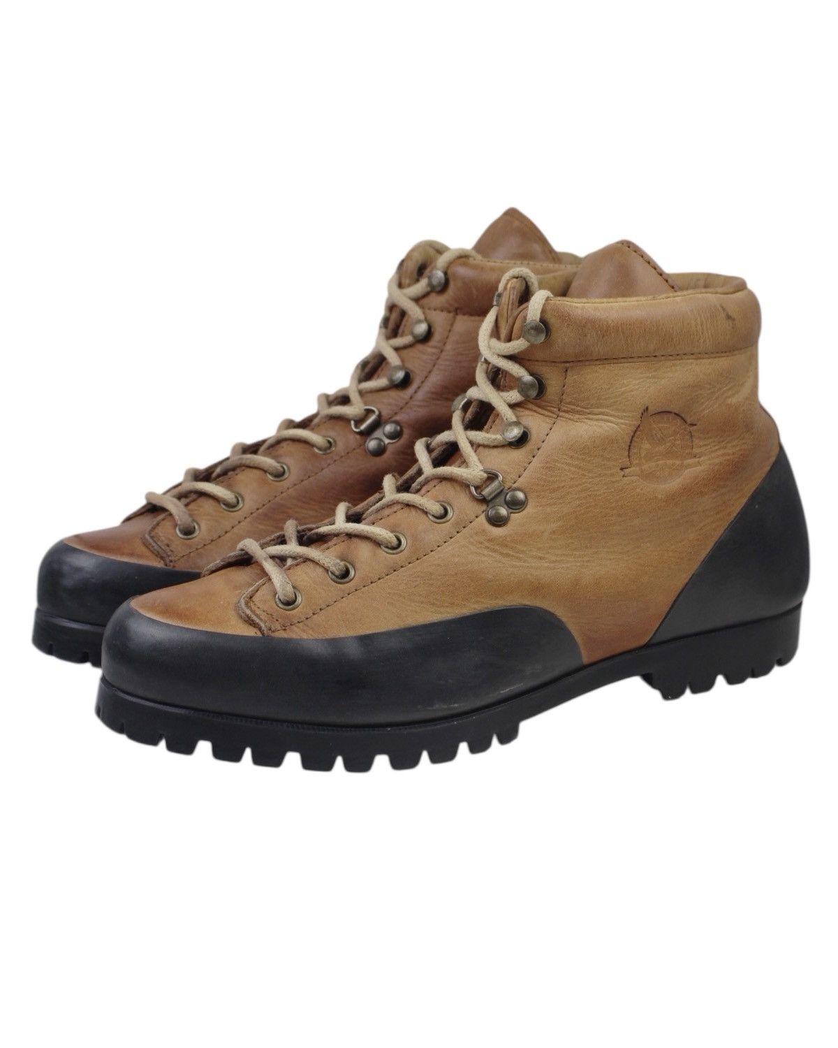 Eddie Bauer 1990S EDDIE BAUER TAN LEATHER HIKING BOOTS Size US 8 / EU 41 - 1 Thumbnail