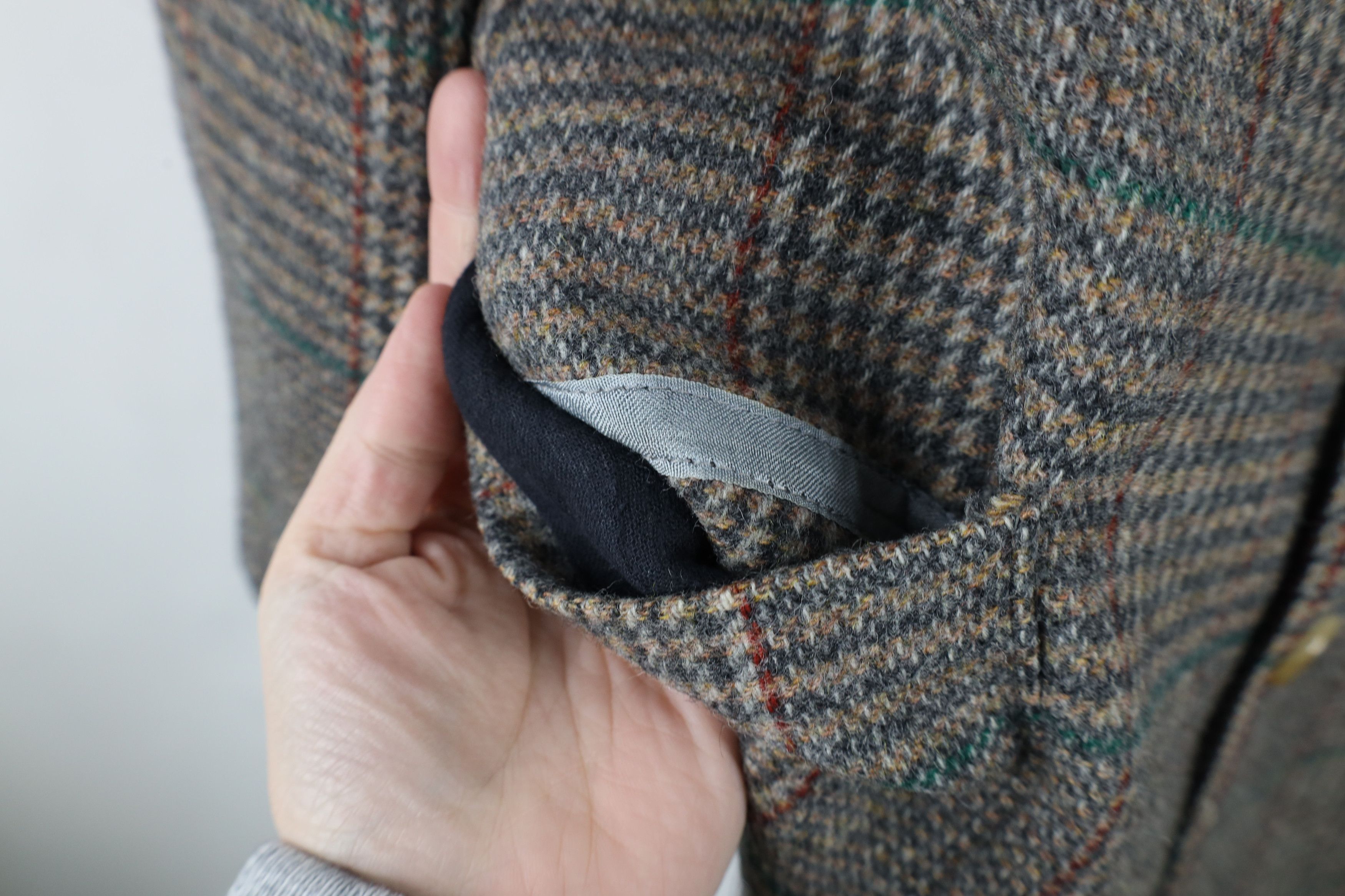Vintage Vintage 70s Streetwear Houndstooth Plaid Blazer Jacket USA Size US XL / EU 56 / 4 - 5 Thumbnail