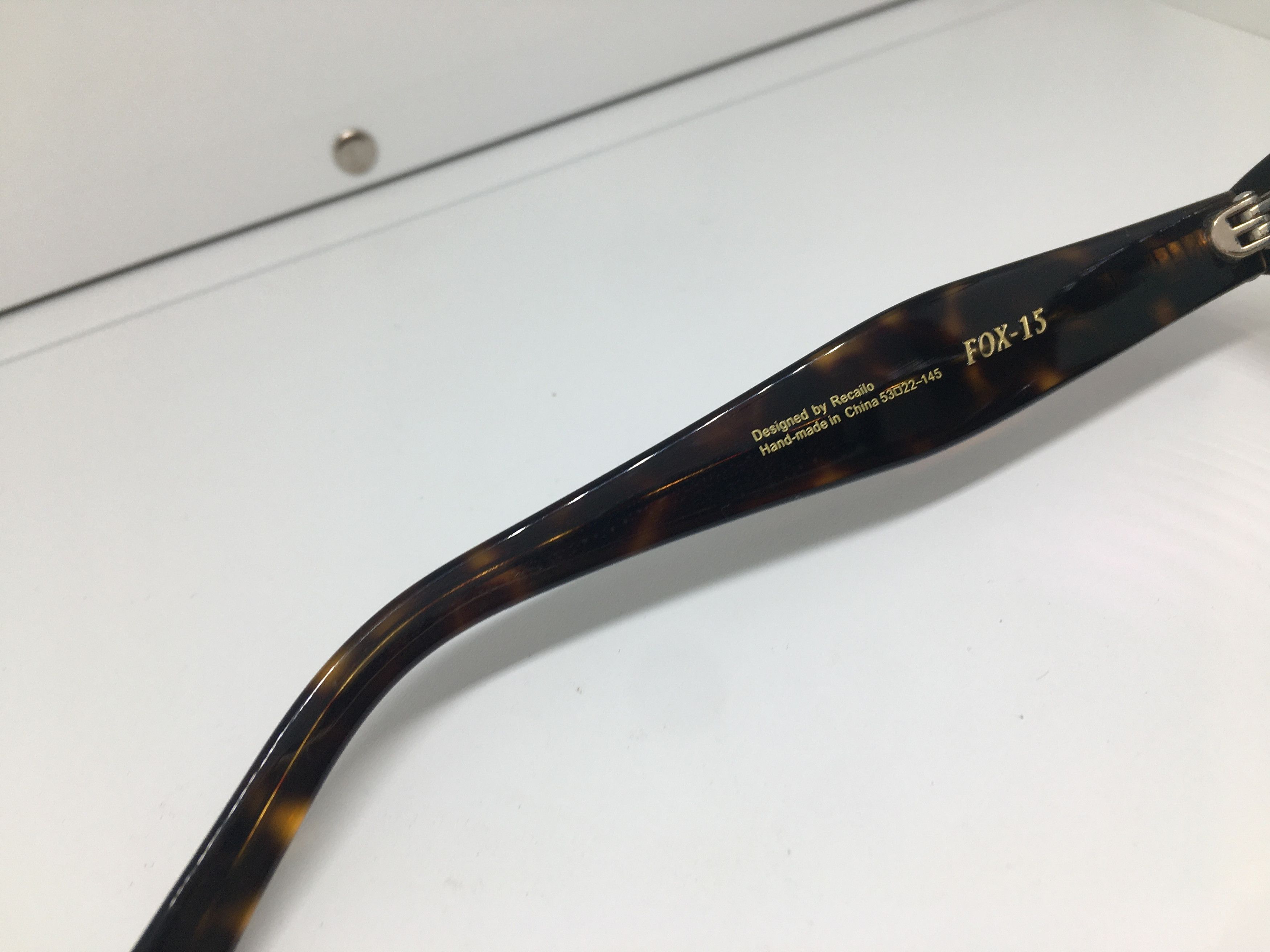 Other Recalio FOX-15 Tortoise Eyeglasses Frame Size ONE SIZE - 6 Thumbnail