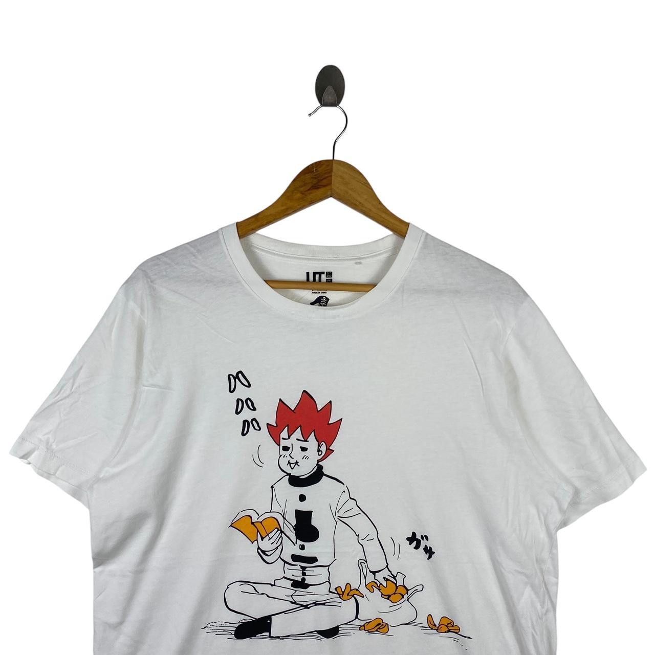 Anime UNIQLO x PYU TO FUKU! Shonen Jump Anniversary Tee Shirt Size US XL / EU 56 / 4 - 2 Thumbnail