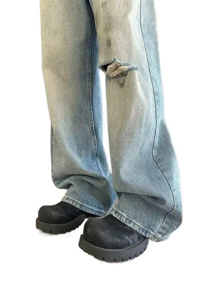 Japanese Brand High street retro ripped jeans Size US 32 / EU 48 - 5 Thumbnail