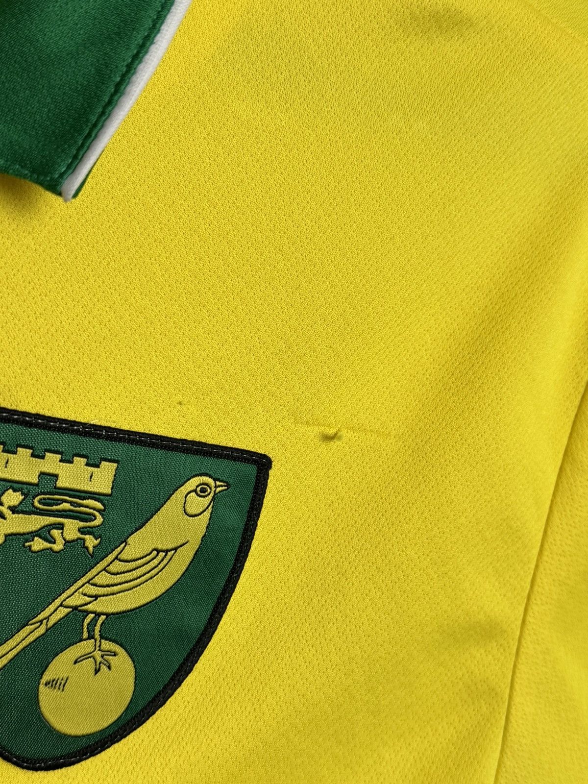 Errea Norwich City 12/13 Home Football Long Sleeve Jersey Size US M / EU 48-50 / 2 - 5 Thumbnail