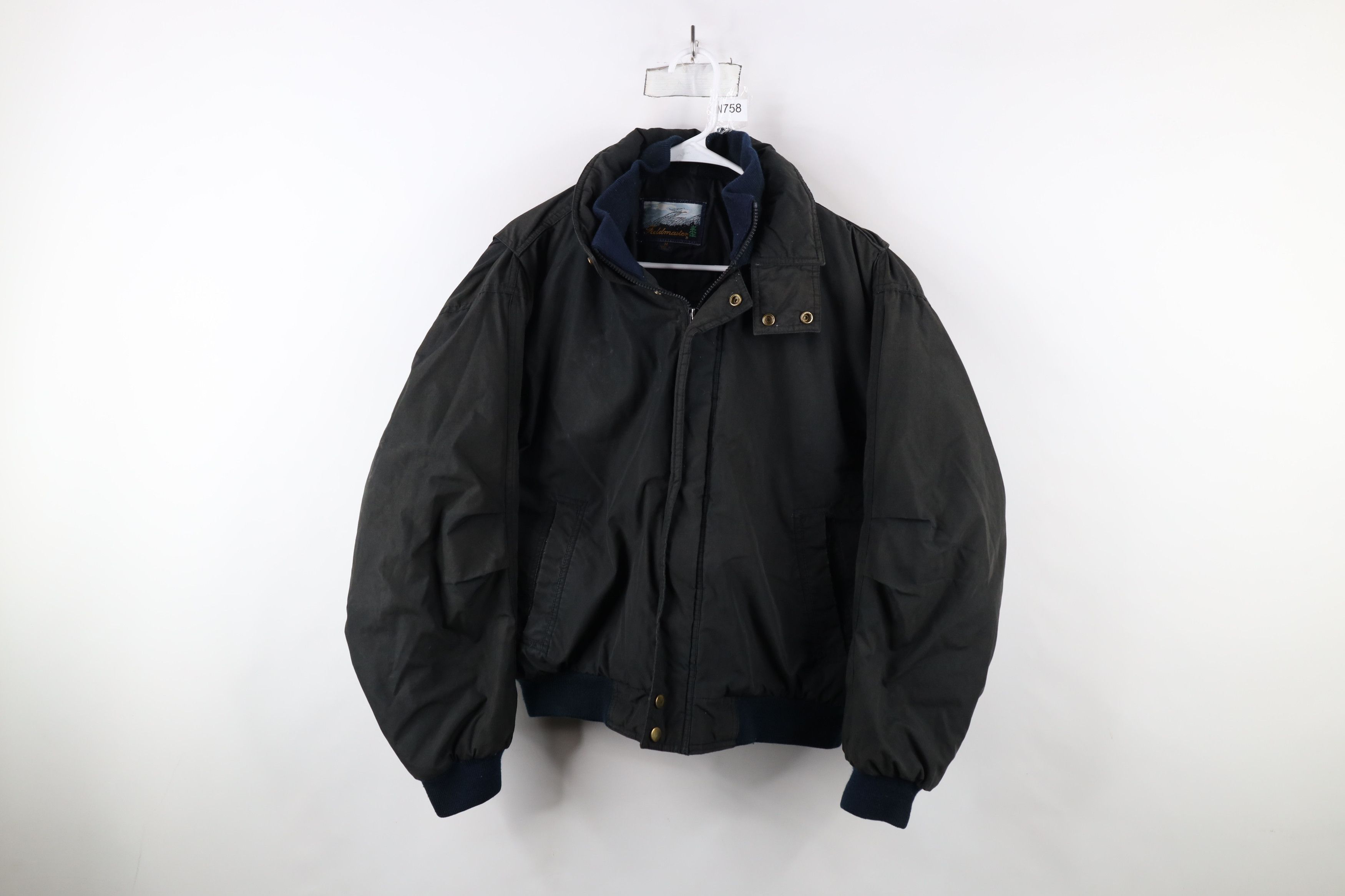Vintage Vintage 80s 90s Streetwear Hooded Full Zip Puffer Jacket Size US M / EU 48-50 / 2 - 1 Thumbnail