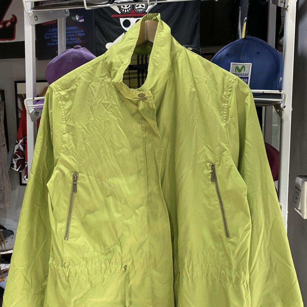 Burberry Burberry London Nova Check Lining Windbreaker Jacket Green Size US L / EU 52-54 / 3 - 4 Thumbnail