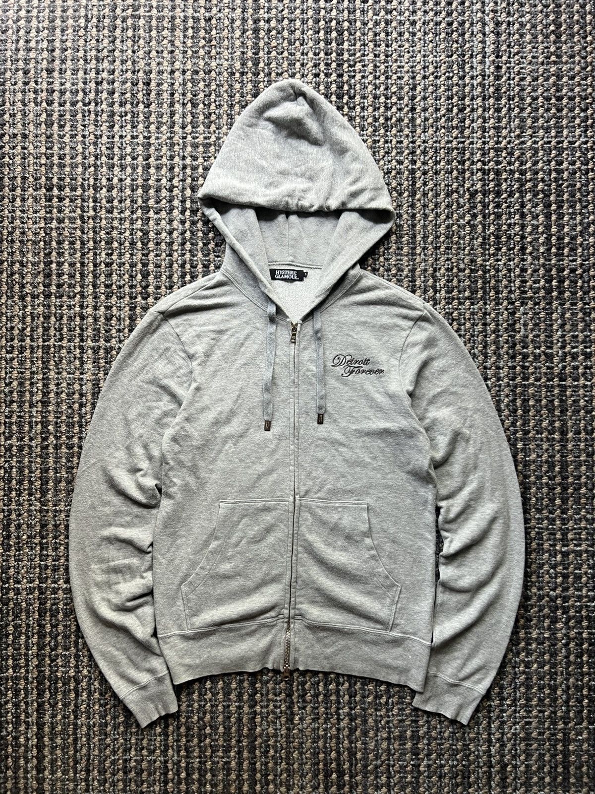 Hysteric Glamour Hysteric Glamour Detroit Forever Nice N Sleazy Zip Hoodie Size US S / EU 44-46 / 1 - 2 Thumbnail