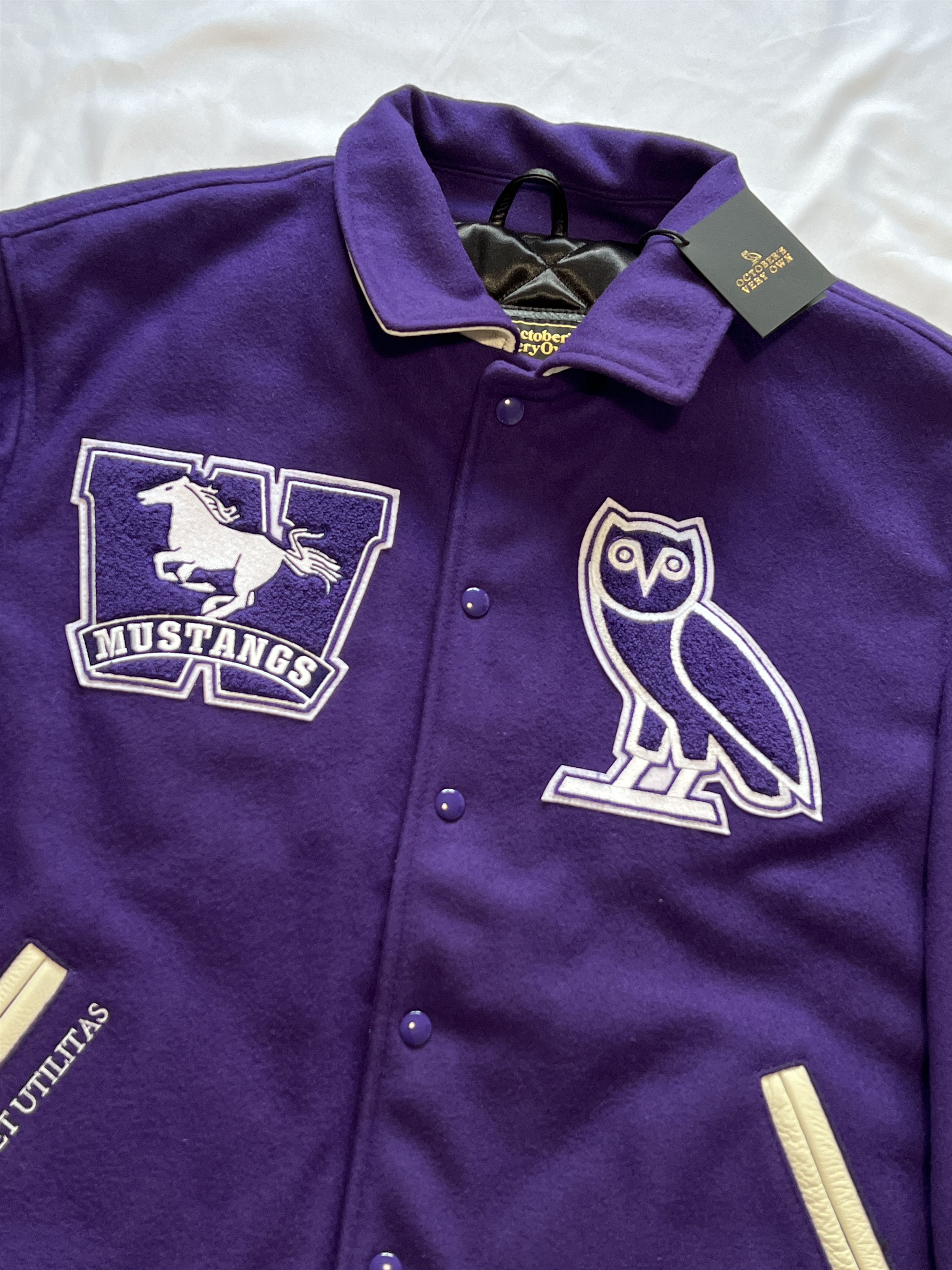 Drake OVO WESTERN UNIVERSITY MUSTANGS CAMPUS VARSITY JACKET Size US XL / EU 56 / 4 - 14 Thumbnail
