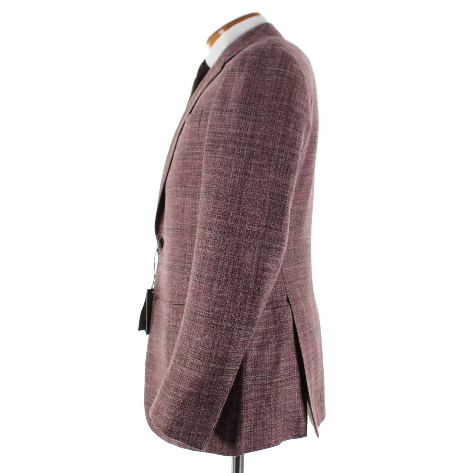 Giorgio Armani Giorgio Armani Sport Coat Size 40 Regular US in Purple Size 40R - 4 Thumbnail