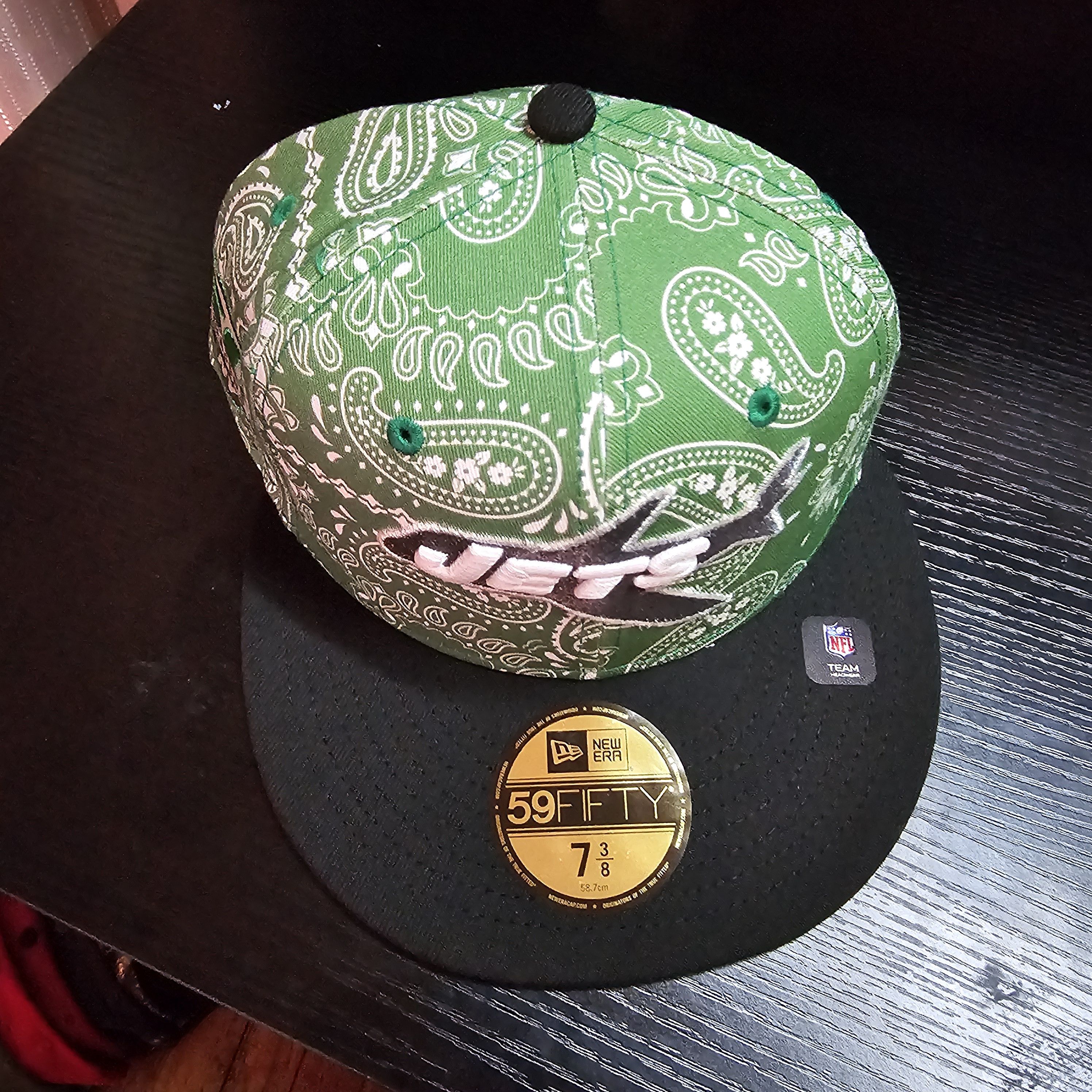 Born X Raised × NFL × New Era Jets Alternate Logo Bandana Hat Size ONE SIZE - 4 Thumbnail
