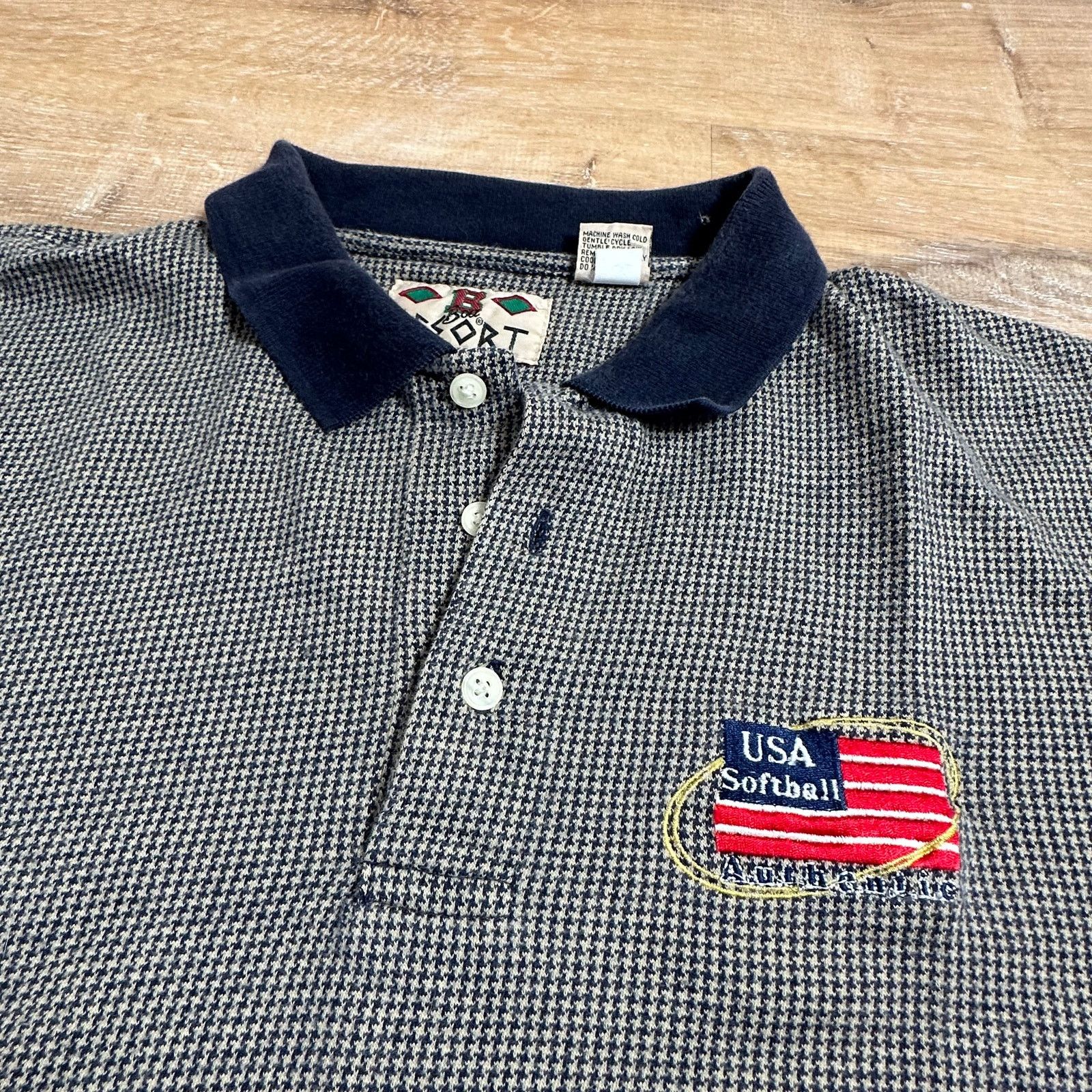 Disney Vintage Bou Resort Mens XL USA Softball Polo Size US XL / EU 56 / 4 - 1 Thumbnail
