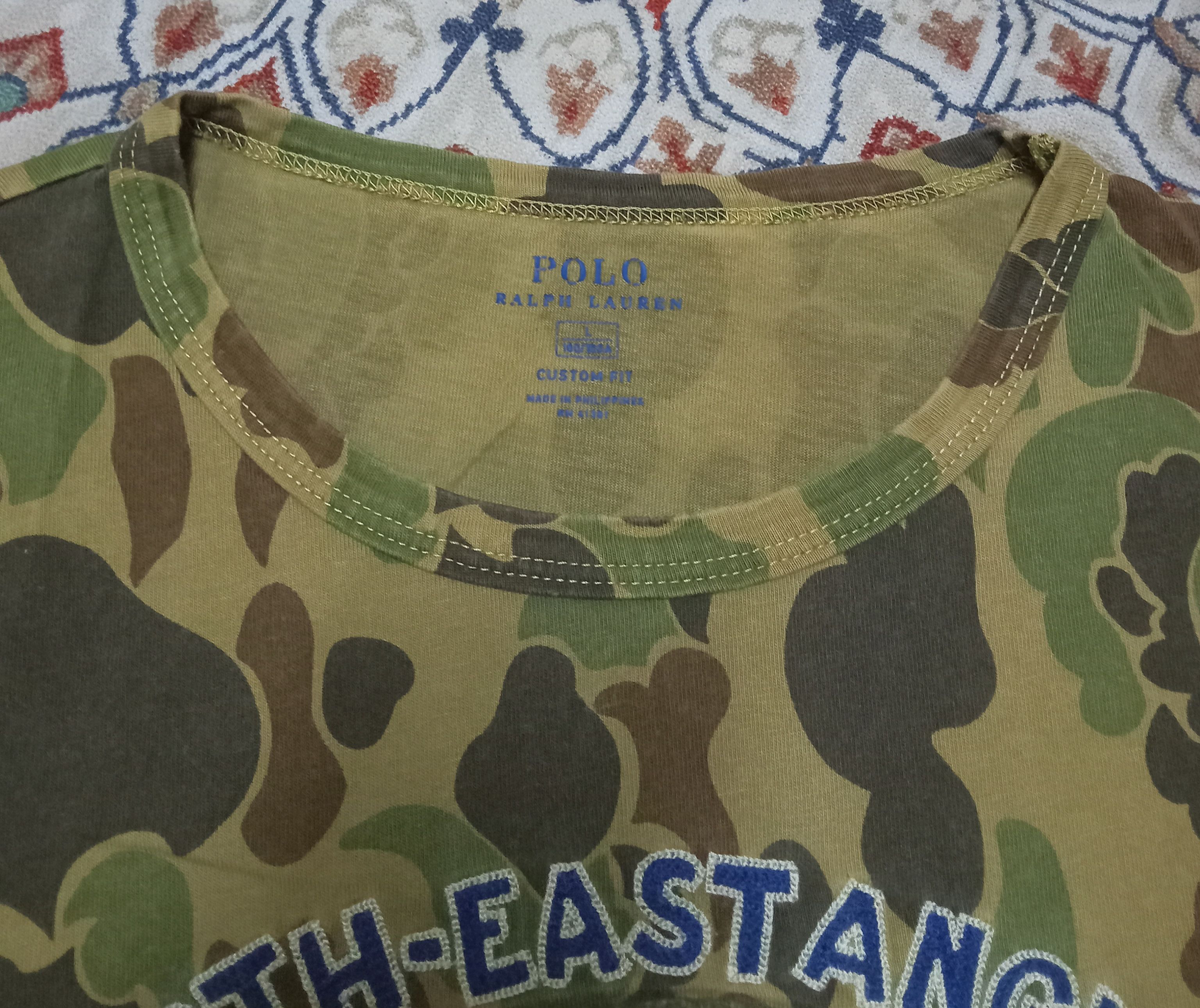 Polo Ralph Lauren Polo Ralph Lauren Outdoor Outfitters Camo T Shirt Size US L / EU 52-54 / 3 - 7 Thumbnail