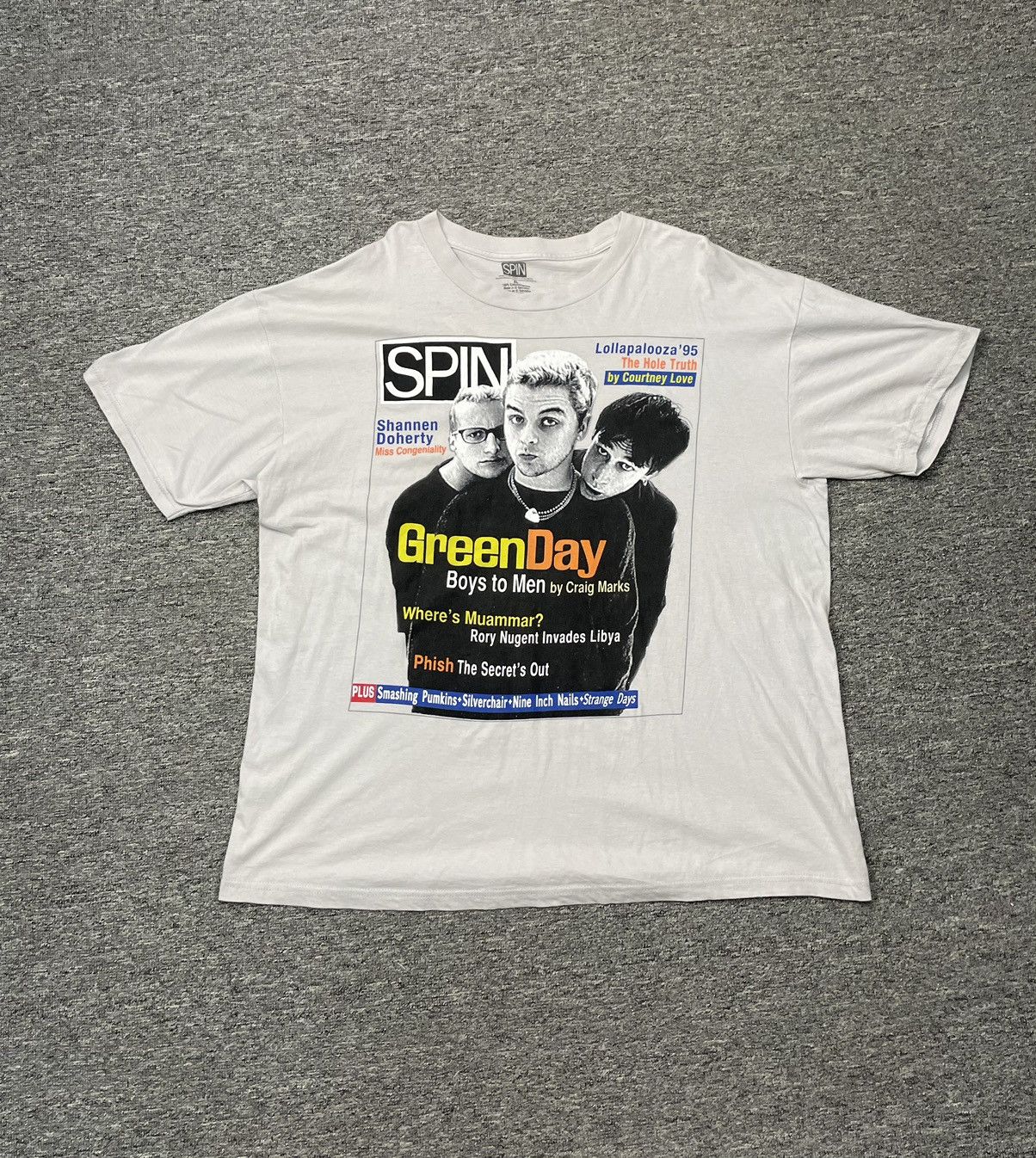 Band Tees Vintage Y2K Greenday TShirt OVP Baggy Oversized Size US XL / EU 56 / 4 - 1 Thumbnail