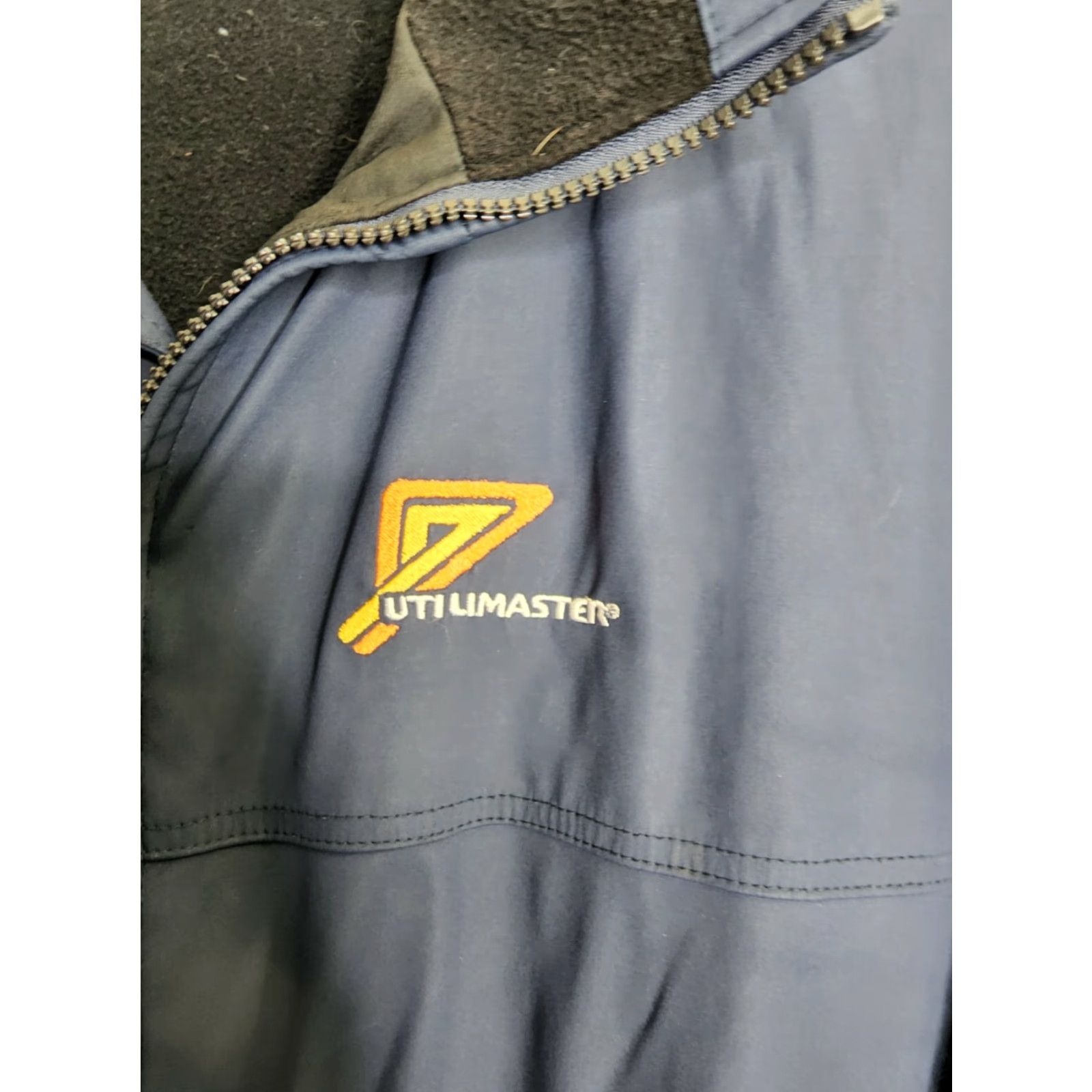 Weatherproof VINTAGE Weatherproof Utilimaster Jacket Mens L Full Zip Blue Distressed Size US L / EU 52-54 / 3 - 7 Thumbnail