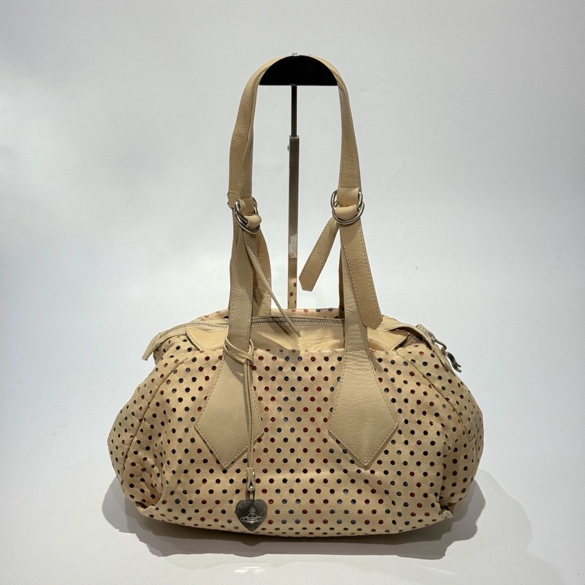 Vivienne Westwood Vivienne Westwood Perforated Leather Shoulder Bag Size ONE SIZE - 1 Thumbnail