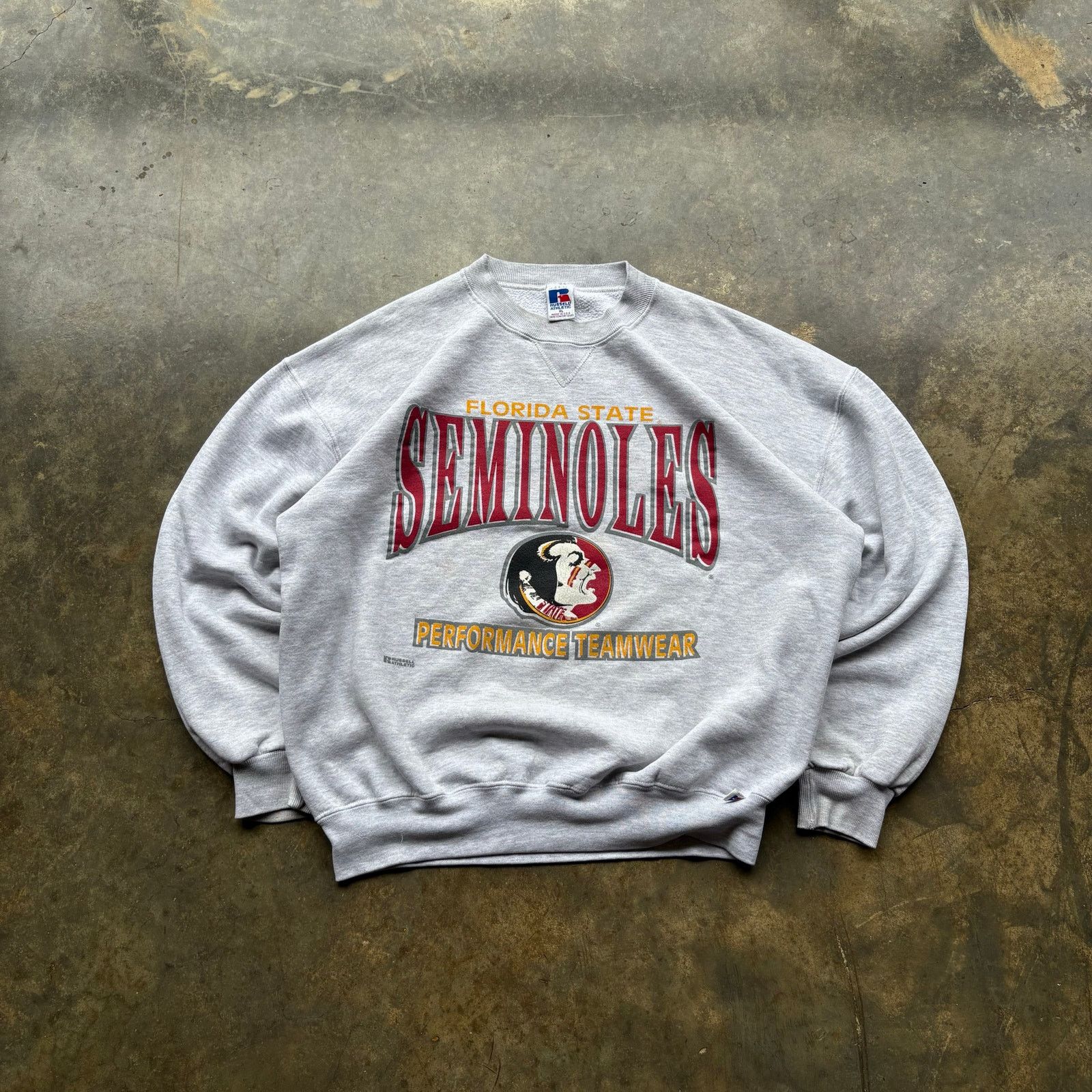 NCAA Crazy Vintage 90s Florida State Seminoles Sweatshirt XL Size US XL / EU 56 / 4 - 1 Thumbnail