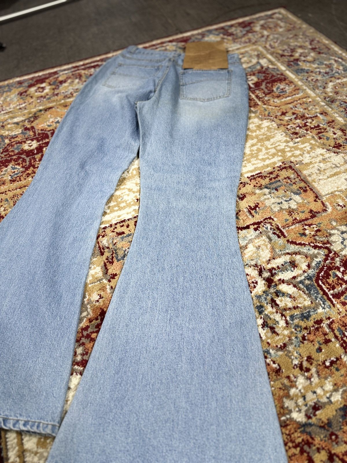 Hysteric Glamour × If Six Was Nine × Le Grande Bleu (L.G.B.) ᶠᵃⁿᶜʸᵍᵘʸ BNWT Y2K Flared Baggy Bootcut Denim Jeans Vintage Size US 30 / EU 46 - 6 Thumbnail