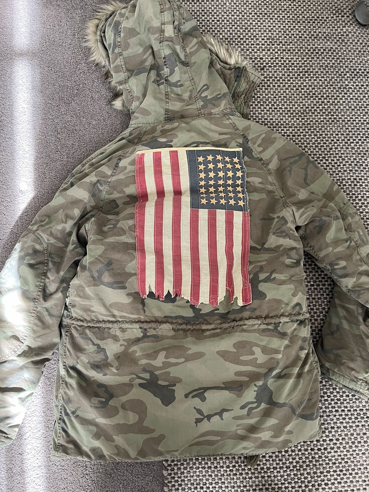 Denim & Supply Ralph Lauren Camo Down Parka Size US S / EU 44-46 / 1 - 16 Thumbnail