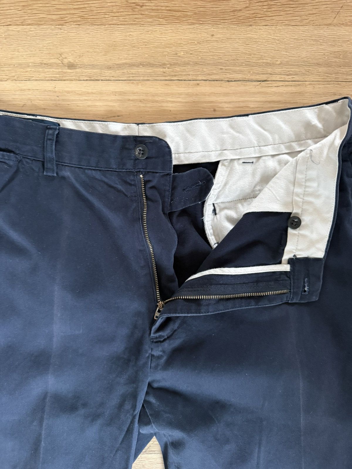 Polo Ralph Lauren Vintage 00s Navy Prospect Pant Chino 100% Cotton Size US 38 / EU 54 - 6 Thumbnail
