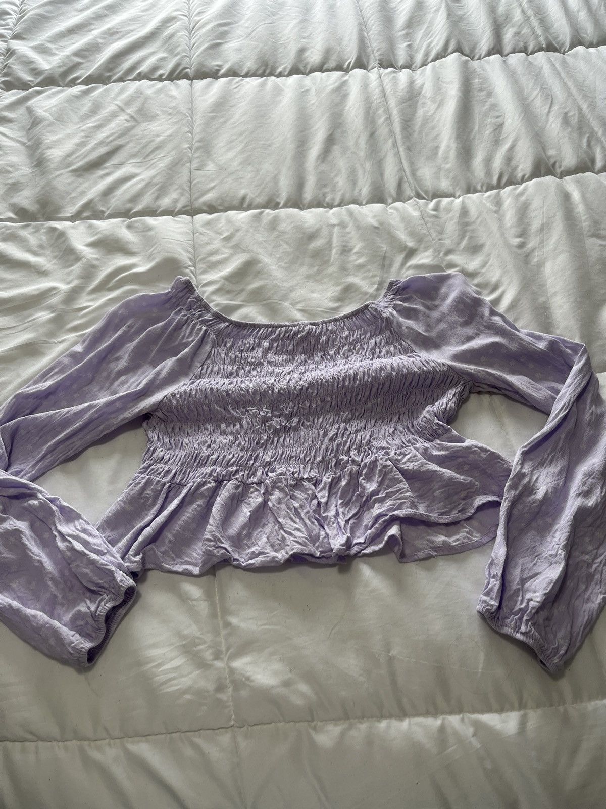 Pacsun purple floral top Size S / US 4 / IT 40 - 3 Thumbnail