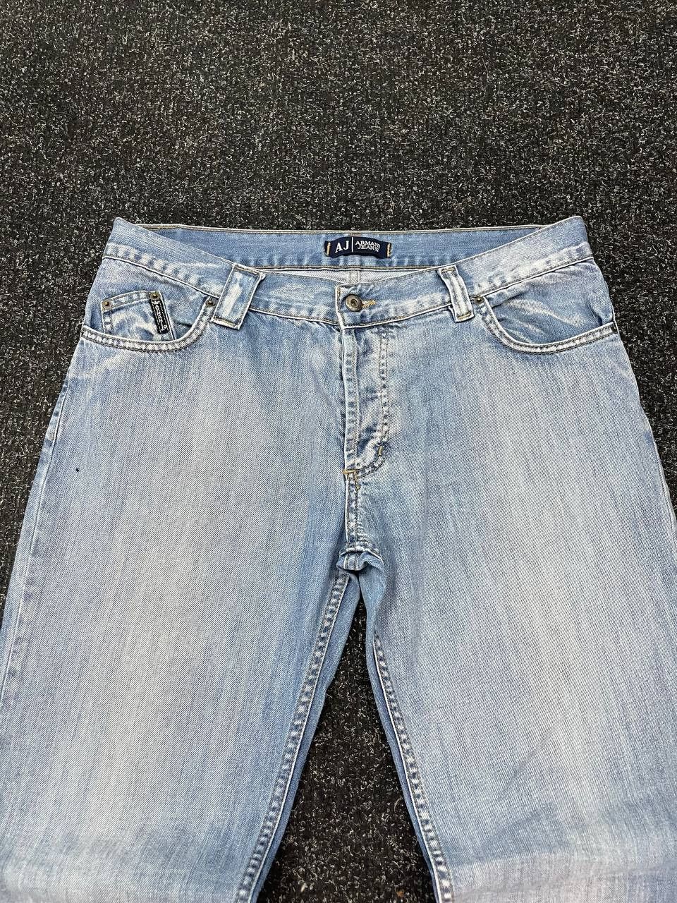 Armani × Vintage ARMANI HYSTERIC GLAMOUR STYLE DISTRESSED JEANS 90S Size US 34 / EU 50 - 4 Thumbnail
