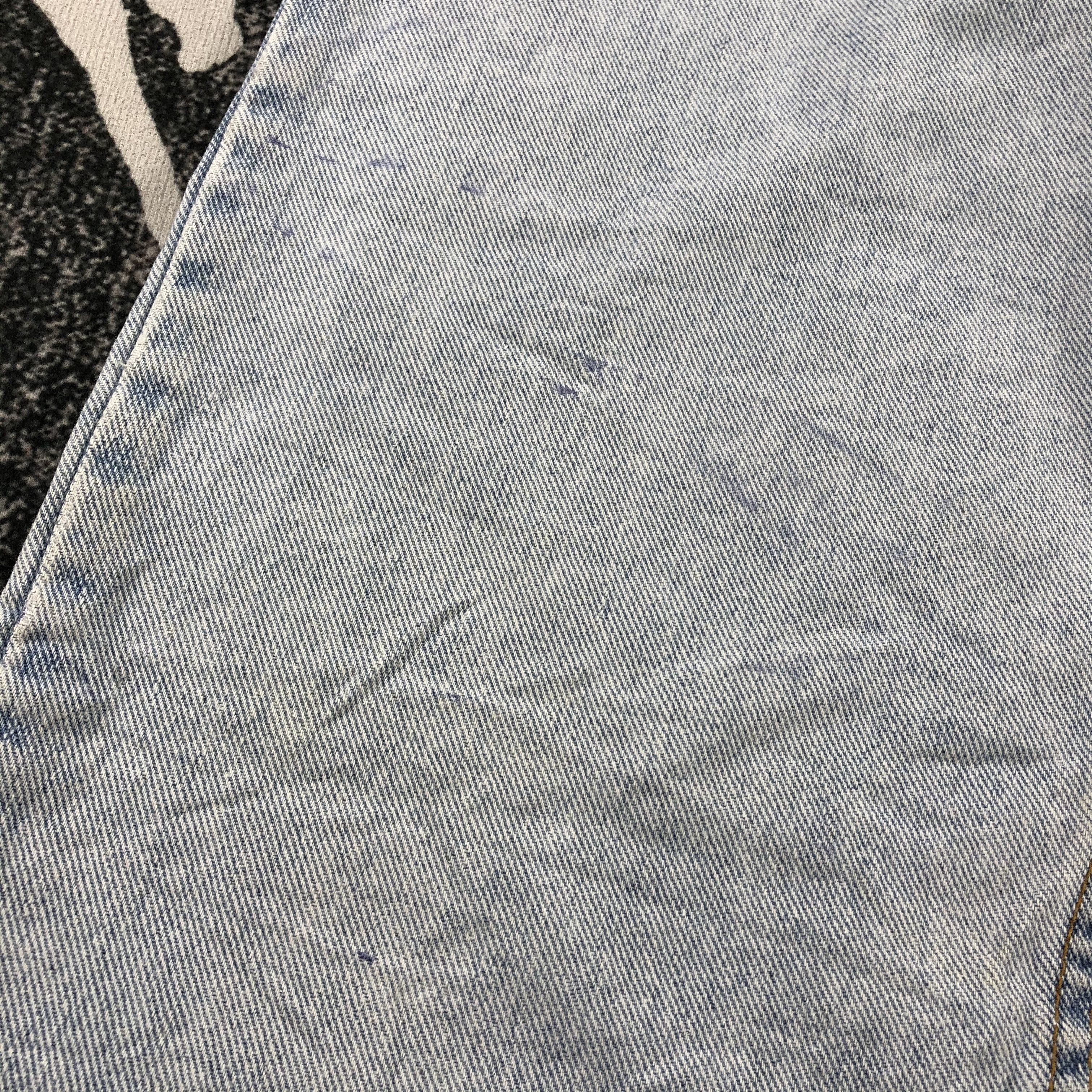 Levi's Vintage 90s Levi's 550 Jeans Distress Light wash Denim KJ899 Size US 29 - 10 Thumbnail