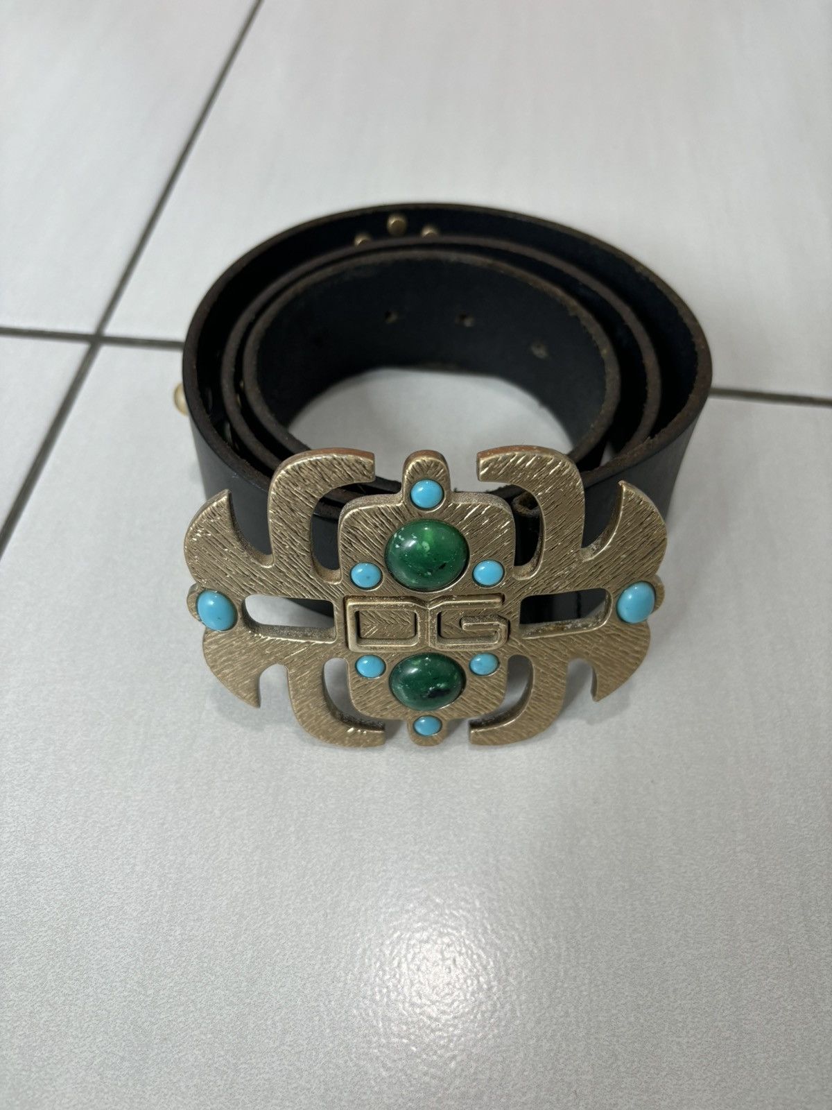 Dolce & Gabbana Buckle belt by Dolce & Gabbana Size 36 - 3 Thumbnail