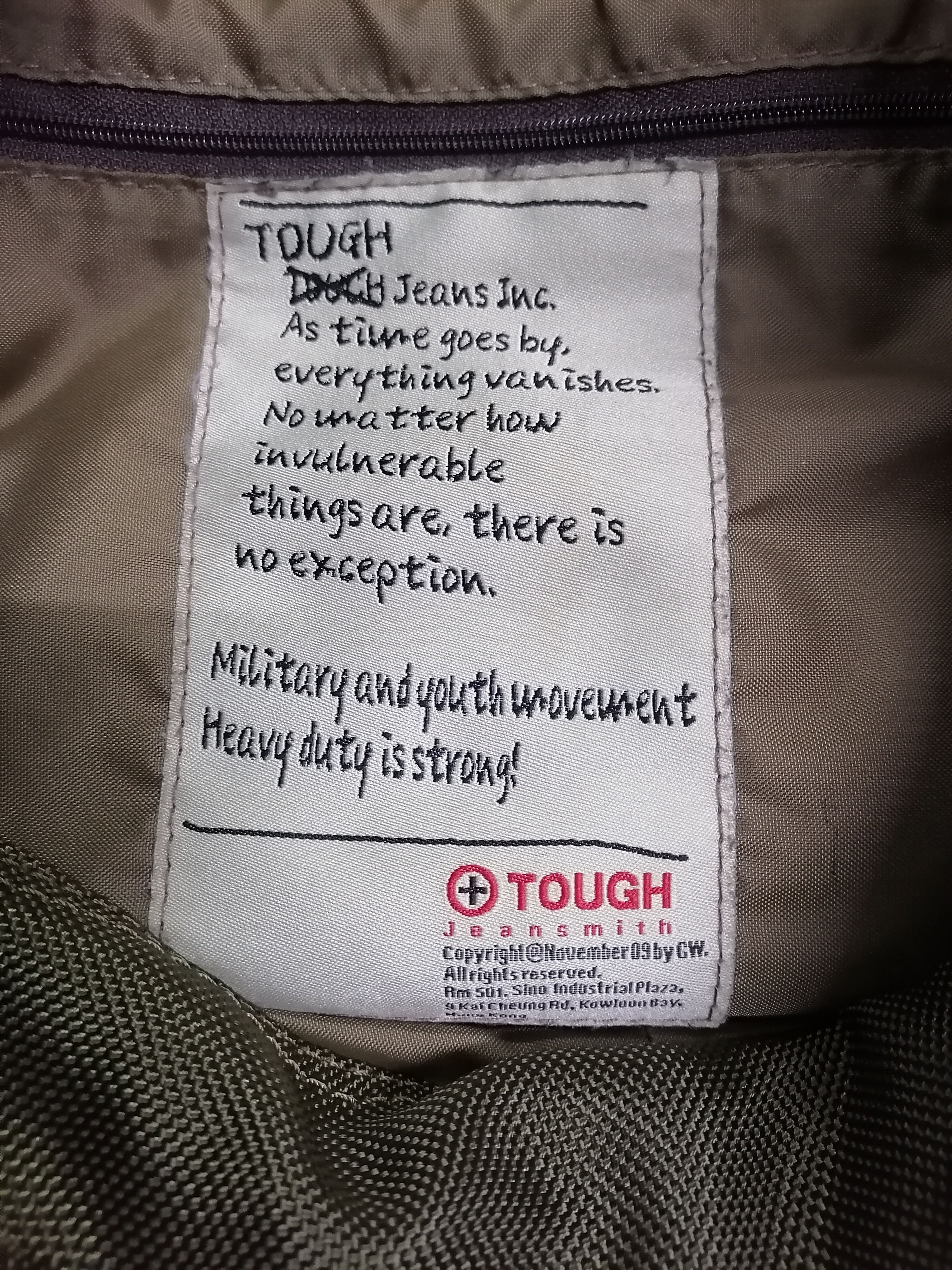 20471120 × If Six Was Nine Rare Tough Jeansmith Tactical Heavy Duty Bag Size ONE SIZE - 17 Thumbnail