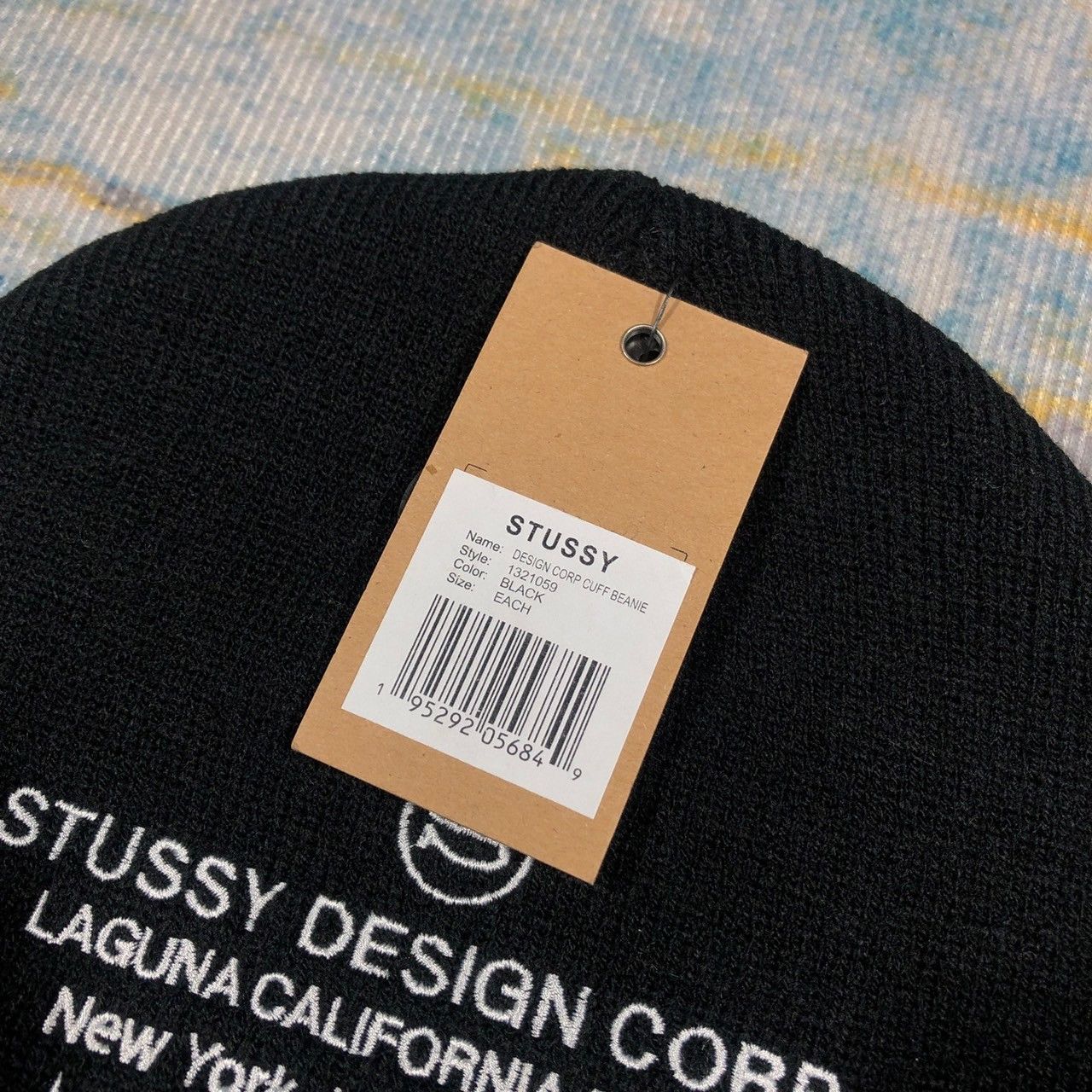 Stussy × Vintage Stussy Design Corp Cuff Beanie Size ONE SIZE - 6 Thumbnail