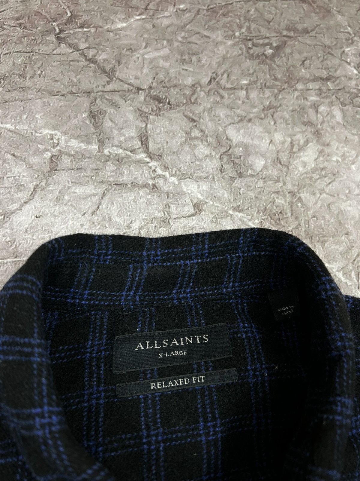 Allsaints Allsaints Wool Flannel Shirt Size Xl Size US XL / EU 56 / 4 - 5 Thumbnail