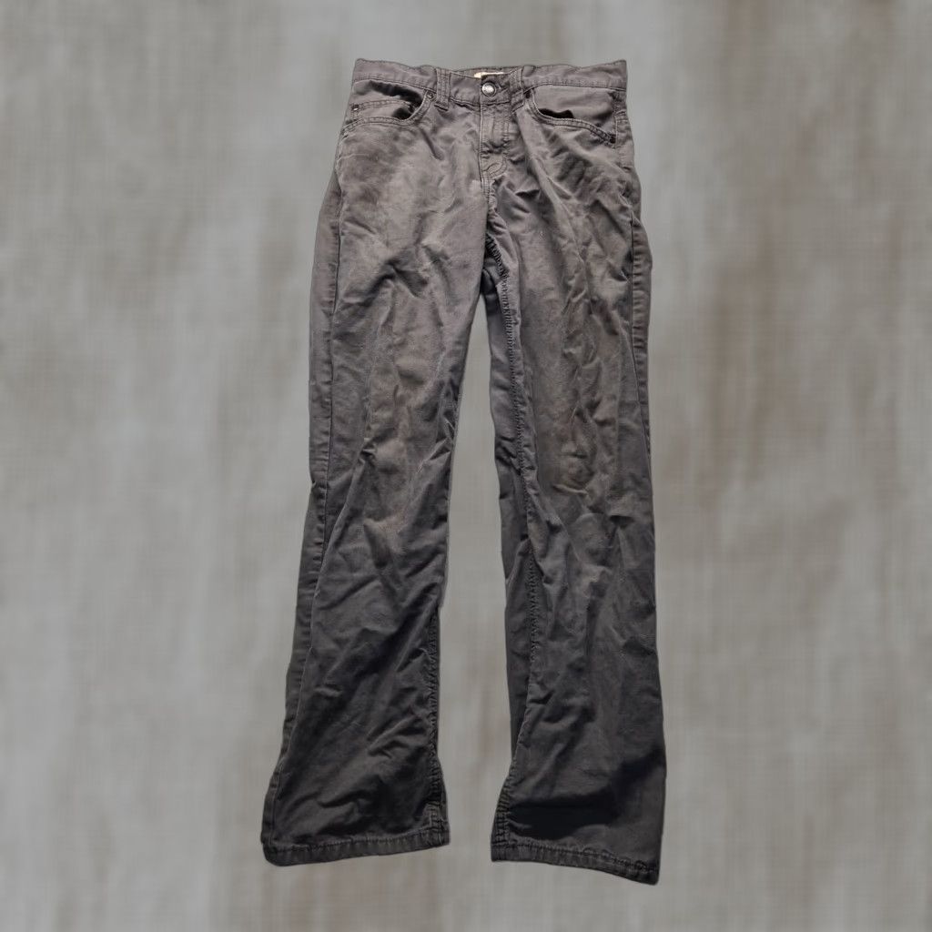 The Mountain Blue Mountain Pants Carpenter Straight 30x32 Mens Gray Cotton 5-Pocket Belt Loops Regular Classic Casual Utility Fall Spring Summer Winter Size US 30 / EU 46 - 1 Thumbnail