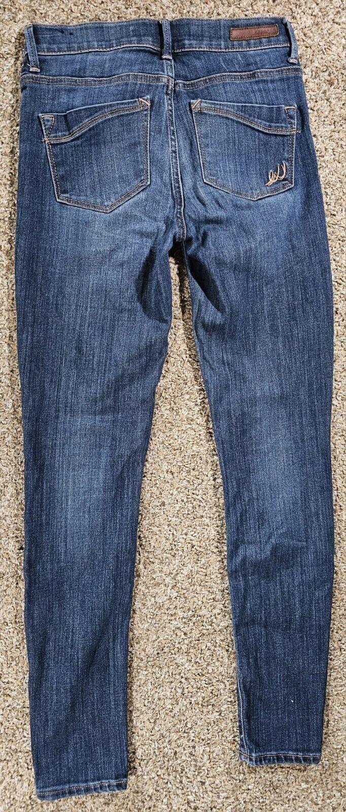 Express Express Women's Jeans Mia Mid Rise Legging Size 0S Size 25" / US 0 / IT 36 - 6 Thumbnail