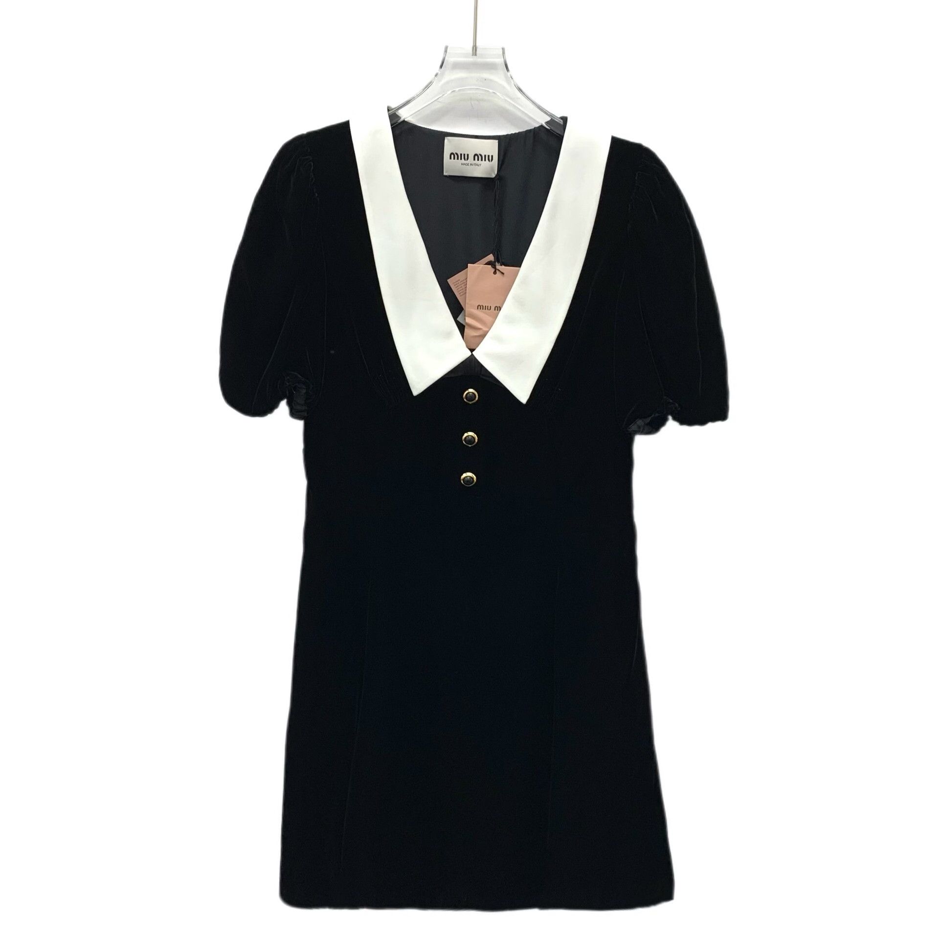 Miu Miu Miu Miu Black Dress 22 Women Size XS / US 0-2 / IT 36-38 - 1 Thumbnail