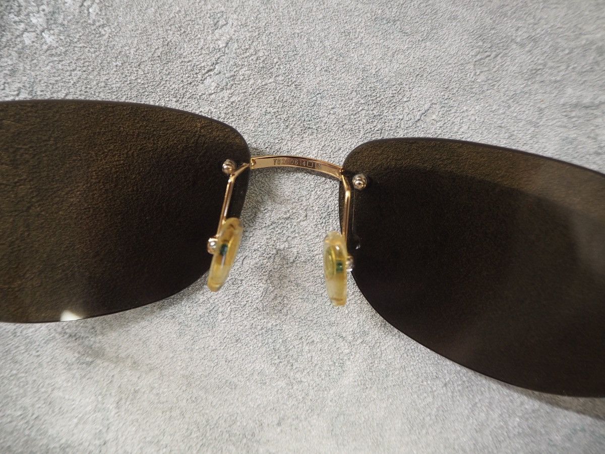 Cartier Cartier Panther gold tone sunglasses Size ONE SIZE - 12 Thumbnail
