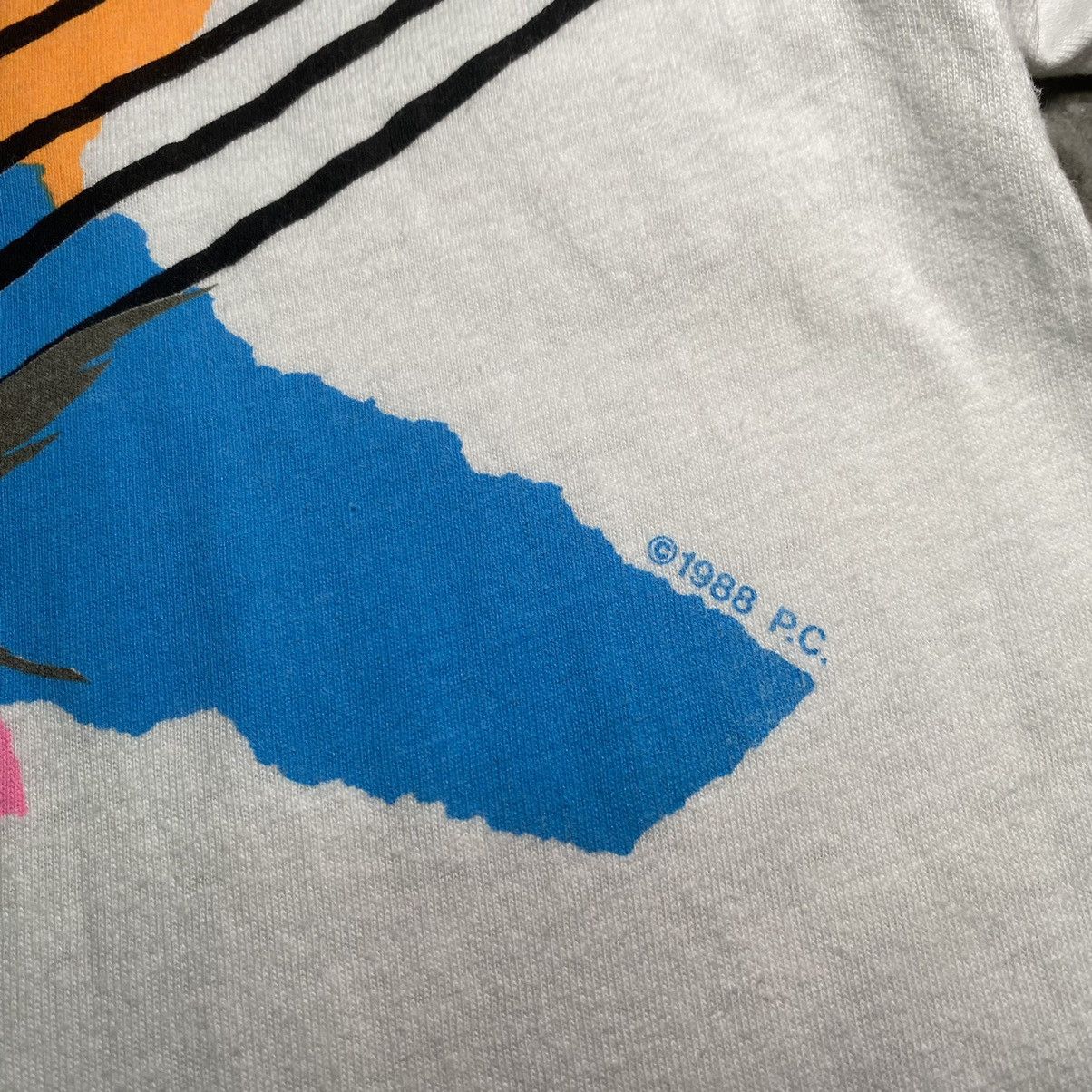 Hanes × Vintage Vintage 80’s Hawaii Par.Avion Honolulu T Shirt Size US M / EU 48-50 / 2 - 8 Thumbnail