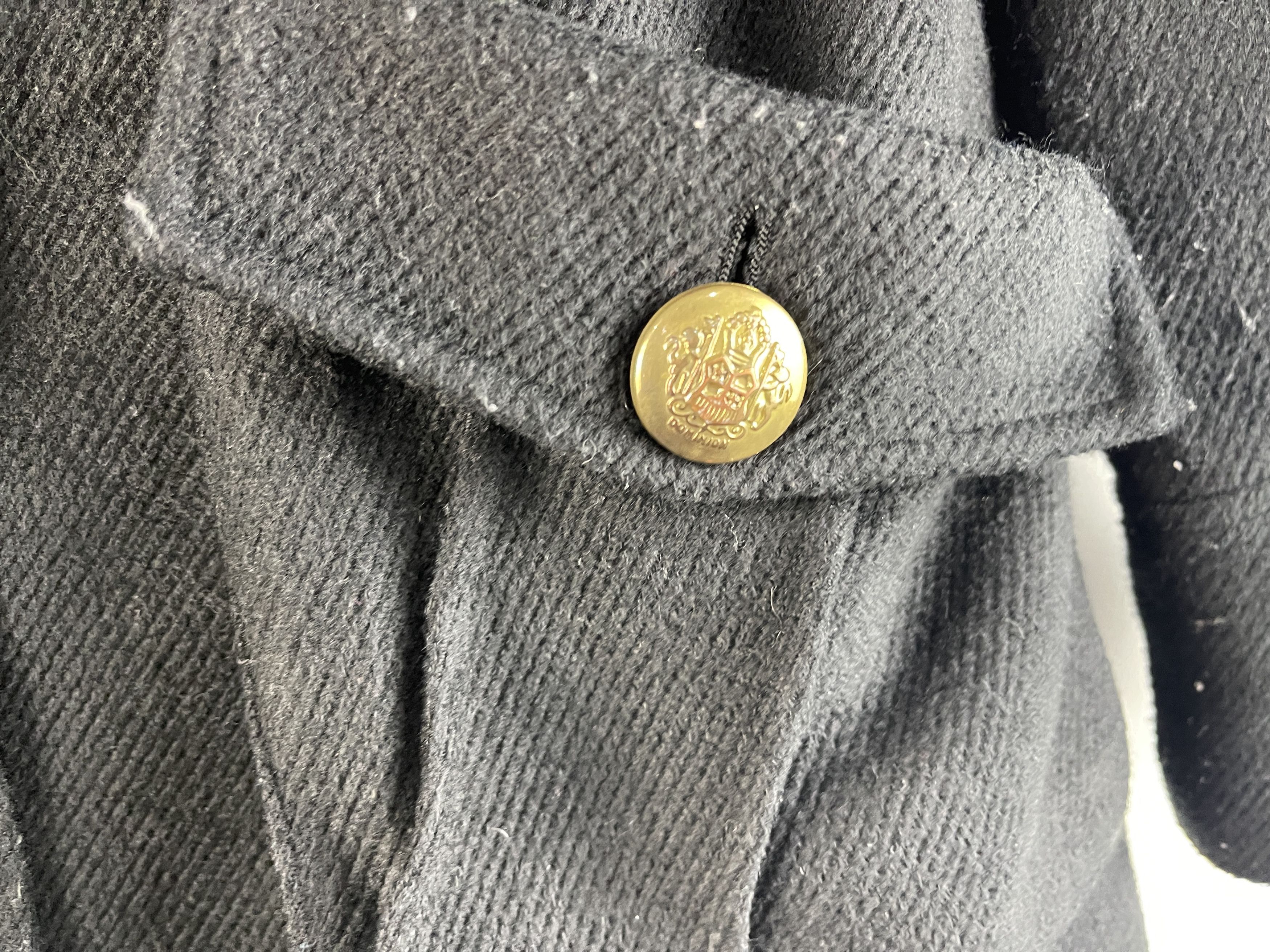 Japanese Brand Liz Lisa Doll Black Wool Coat Military Style Japanese Jacket Size US XS / EU 42 / 0 - 17 Thumbnail