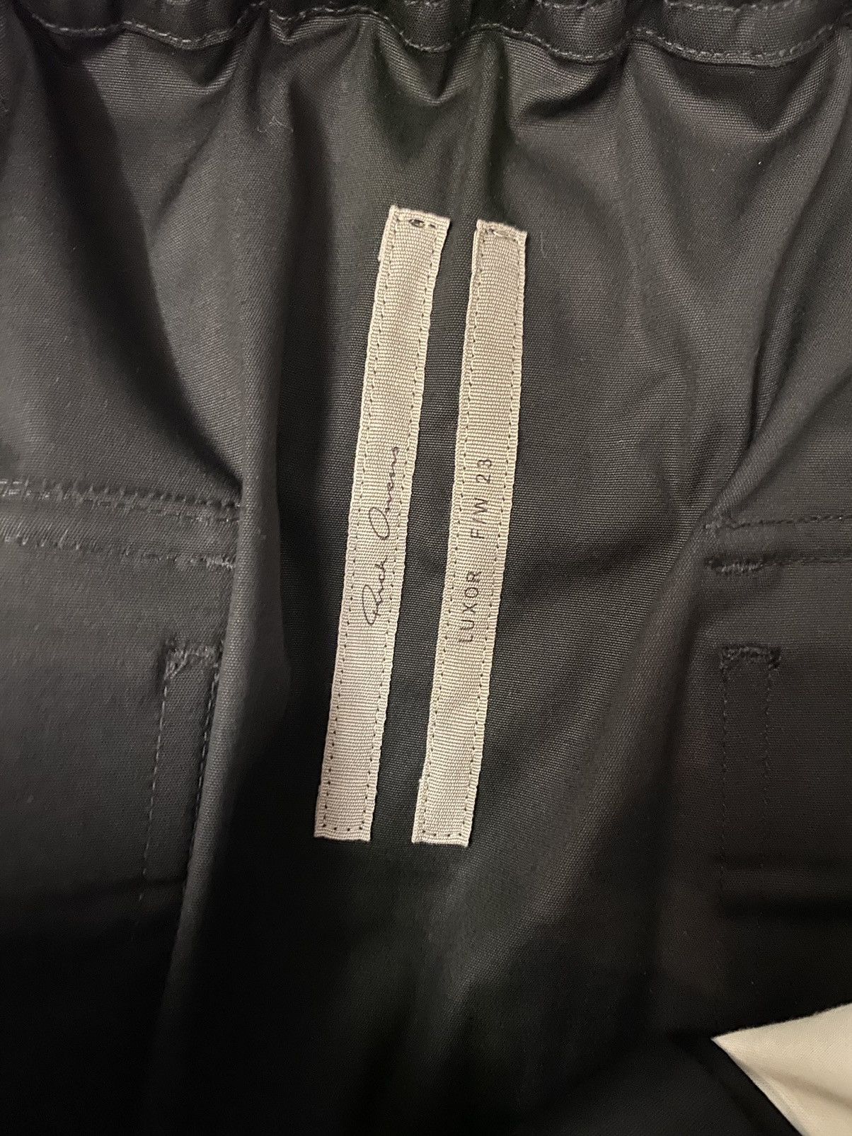 Rick Owens Mainline Cropped Cargo Pants Size US 33 - 7 Thumbnail