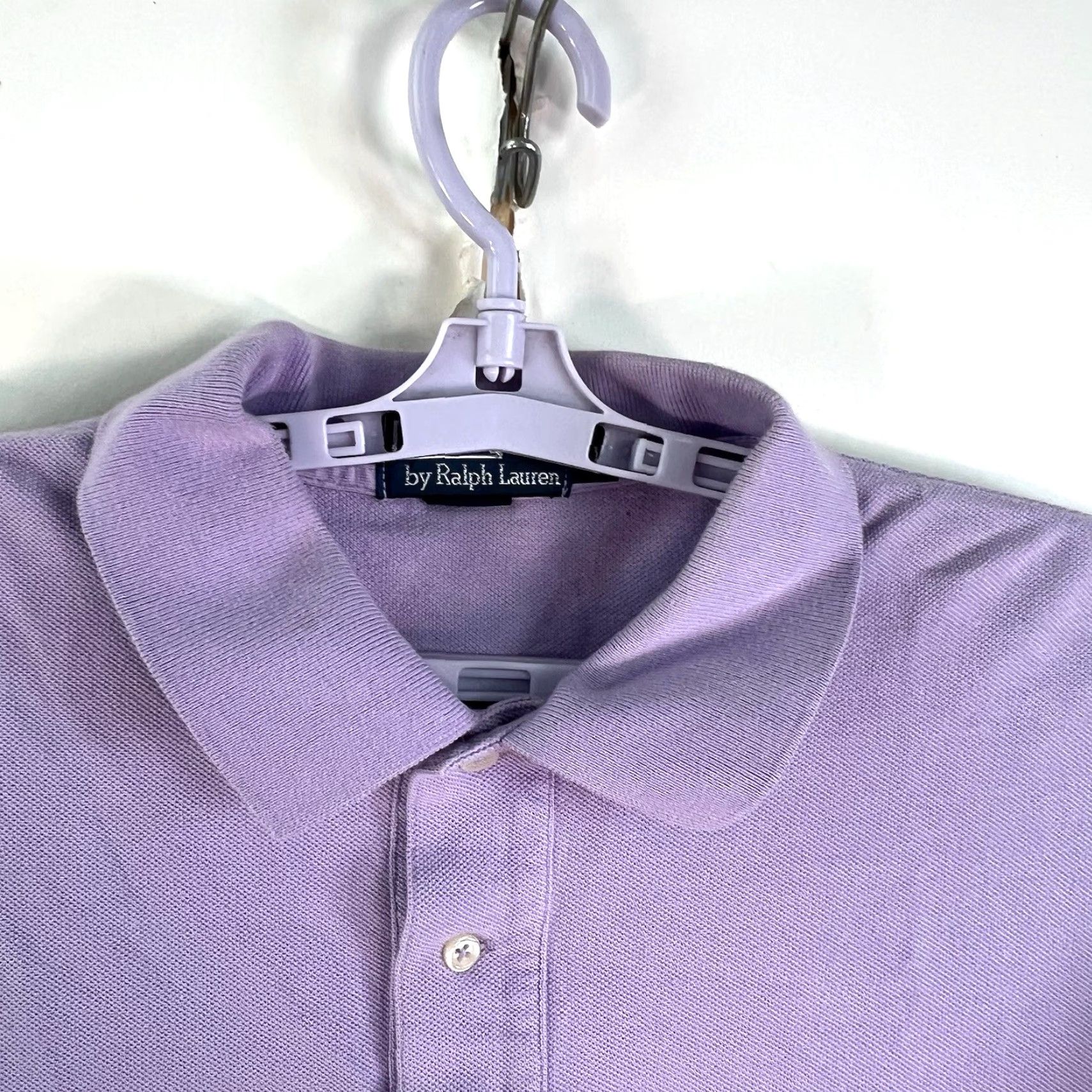 Ralph Lauren Ralph Lauren Polo Shirt Mens XL Cotton Purple Short Sleeve Shirt Classic Logo Embroidered Casual Knit Polo Size US XL / EU 56 / 4 - 3 Thumbnail