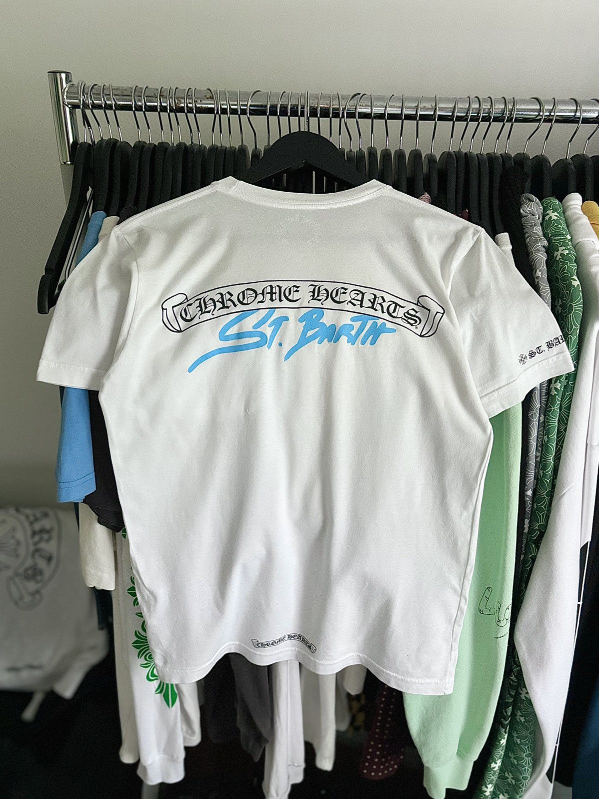 Chrome Hearts ST BARTHS LOGO TEE | Grailed