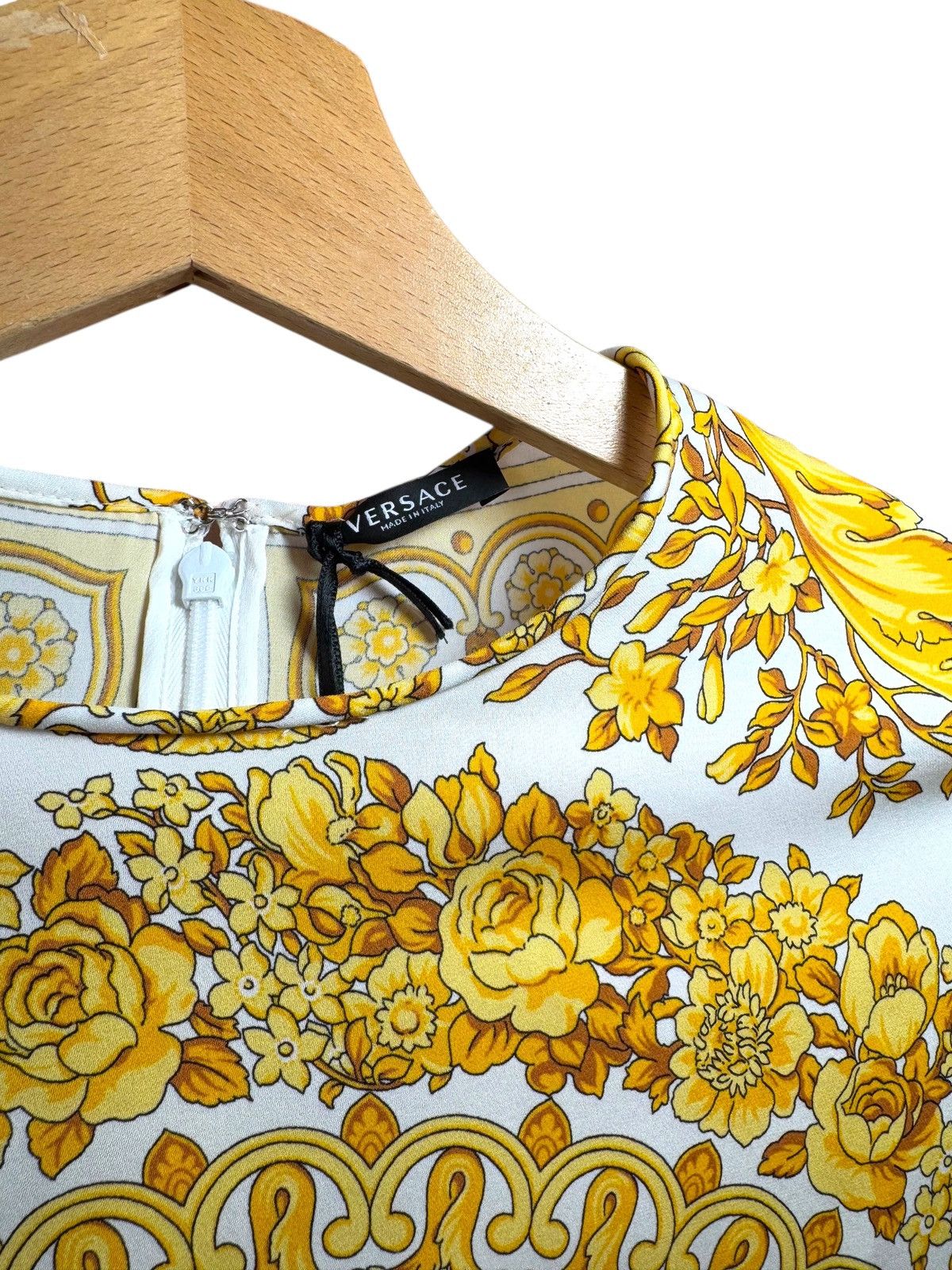 Versace Versace Baroque Silk Bodysuit Size 48 – New with Tags Size XL / US 12-14 / IT 48-50 - 4 Thumbnail