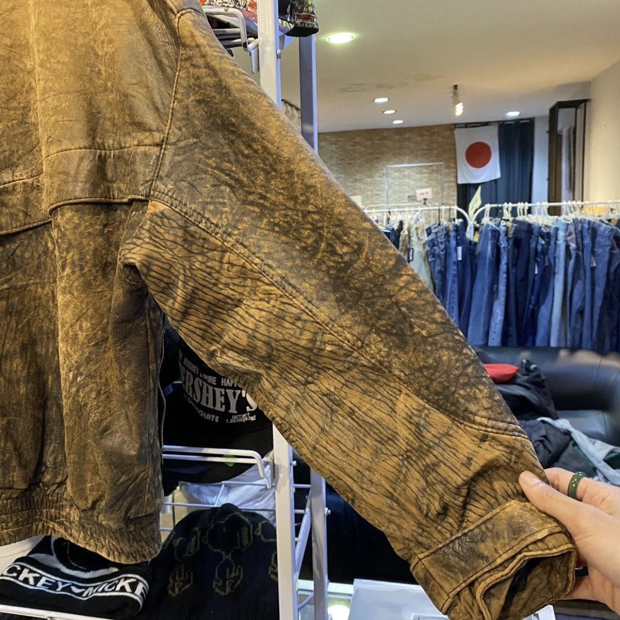 Vera Pelle 🔥VERA PELLE REAL LEATHER BOMBER JACKETS Size US S / EU 44-46 / 1 - 17 Thumbnail
