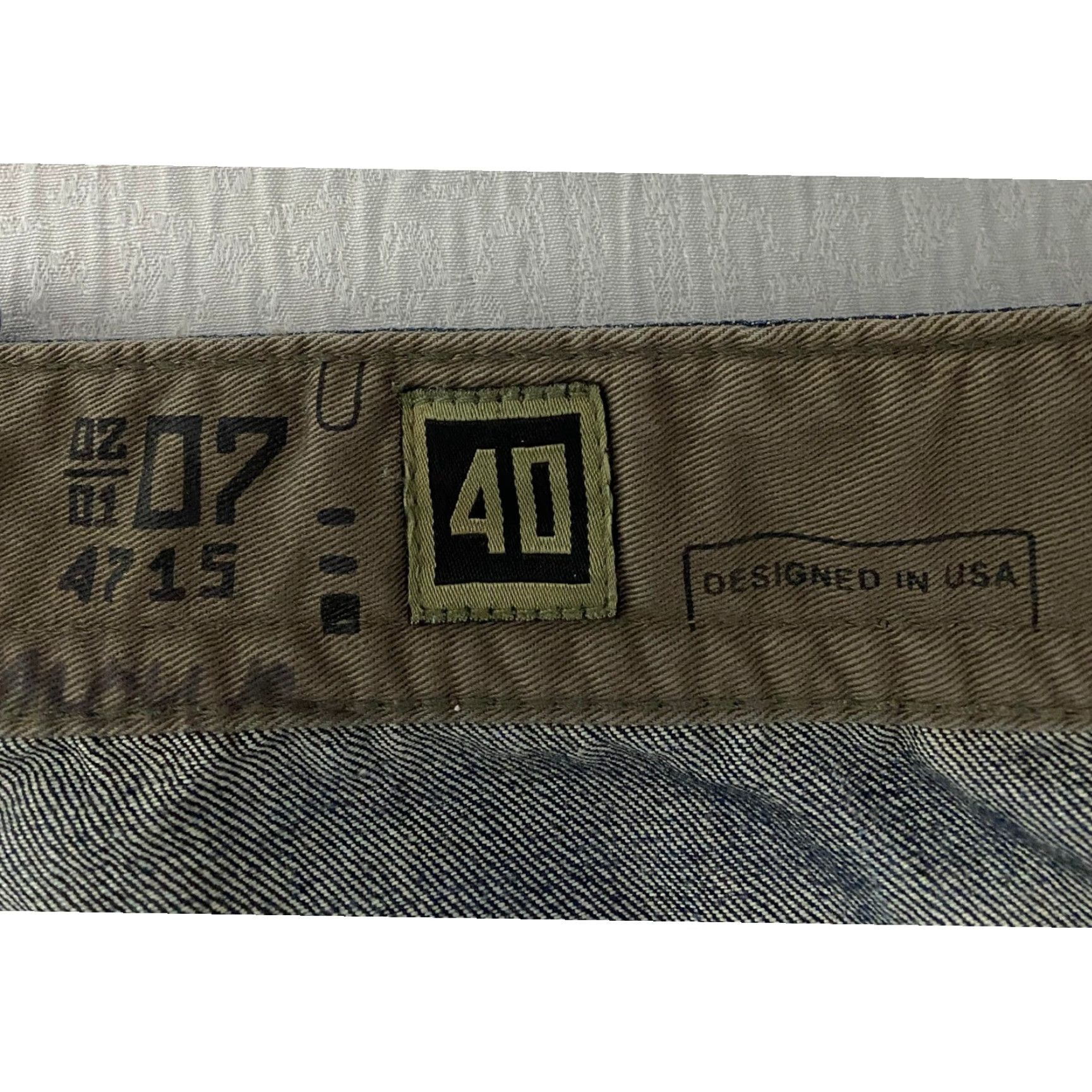 Vintage SR 07 Start Revolution Bootcut Jeans Men's Size 40×31 Blue Denim Distressed Pockets 5-Pocket Zipper Button Classic Fit Size US 40 / EU 56 - 6 Thumbnail